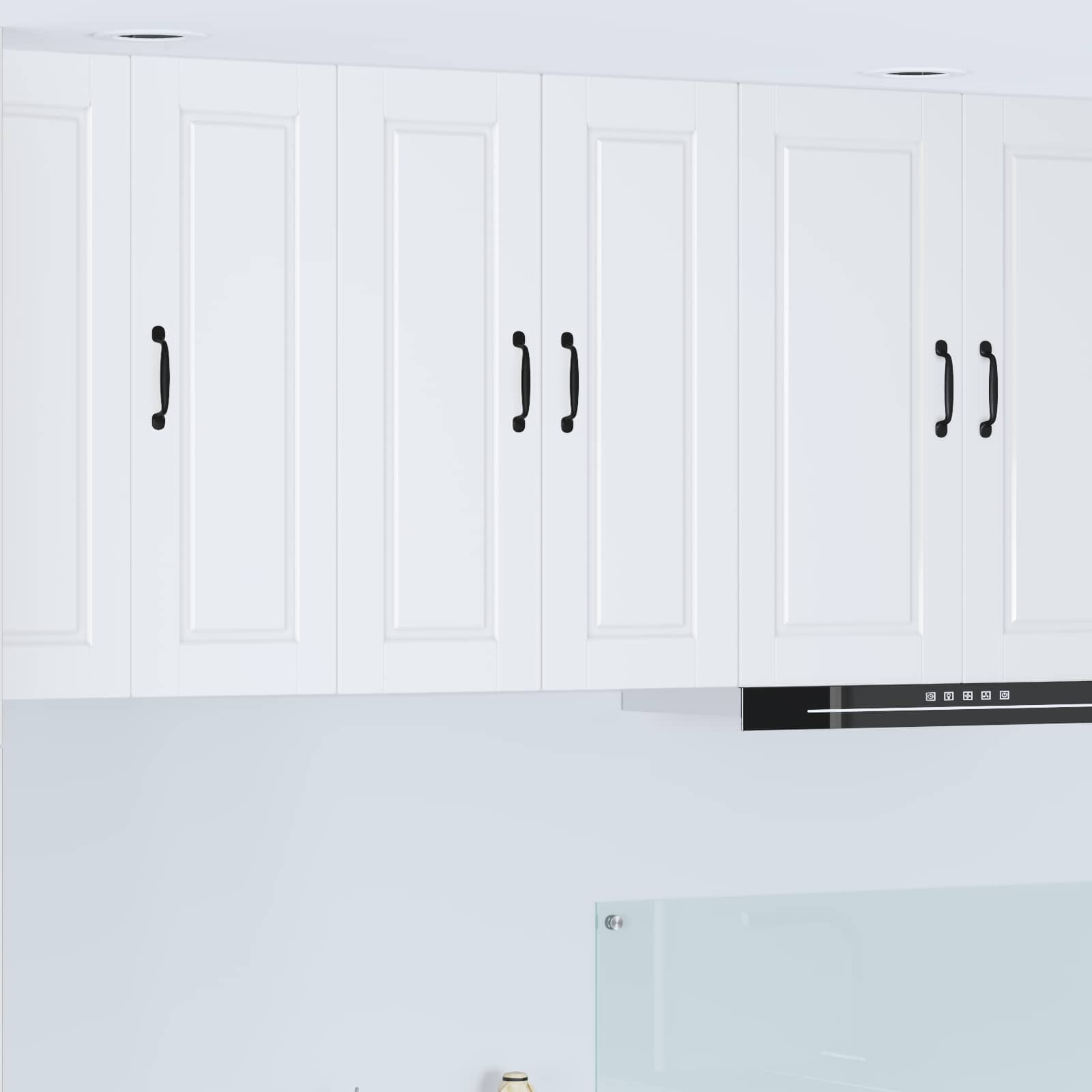 vidaXL Wandschrank PORTO Weiß 60 x 31 x 80 cm Holzwerkstoff