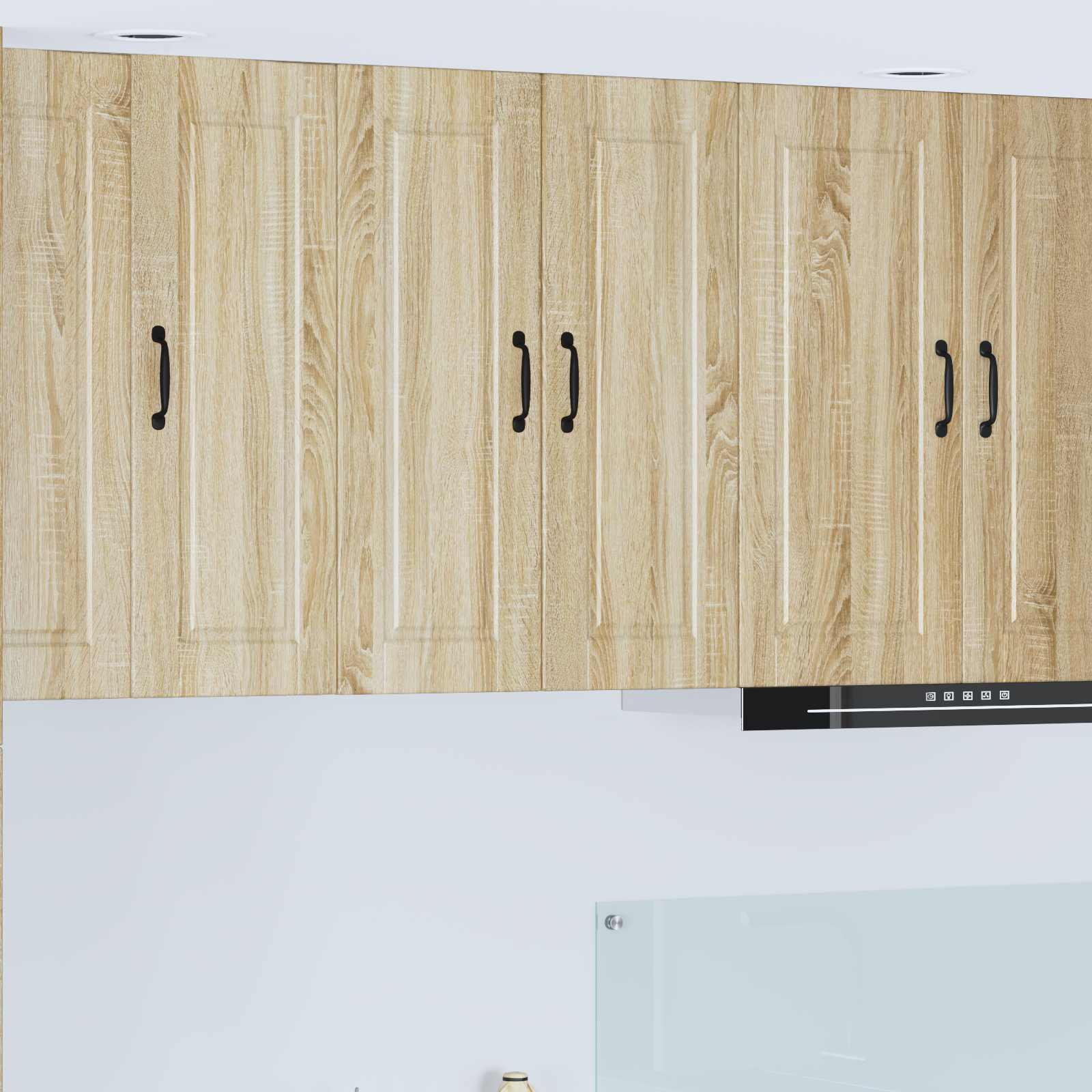 vidaXL Wandschrank PORTO Sonoma-Eiche 60 x 31 x 80 cm Holzwerkstoff