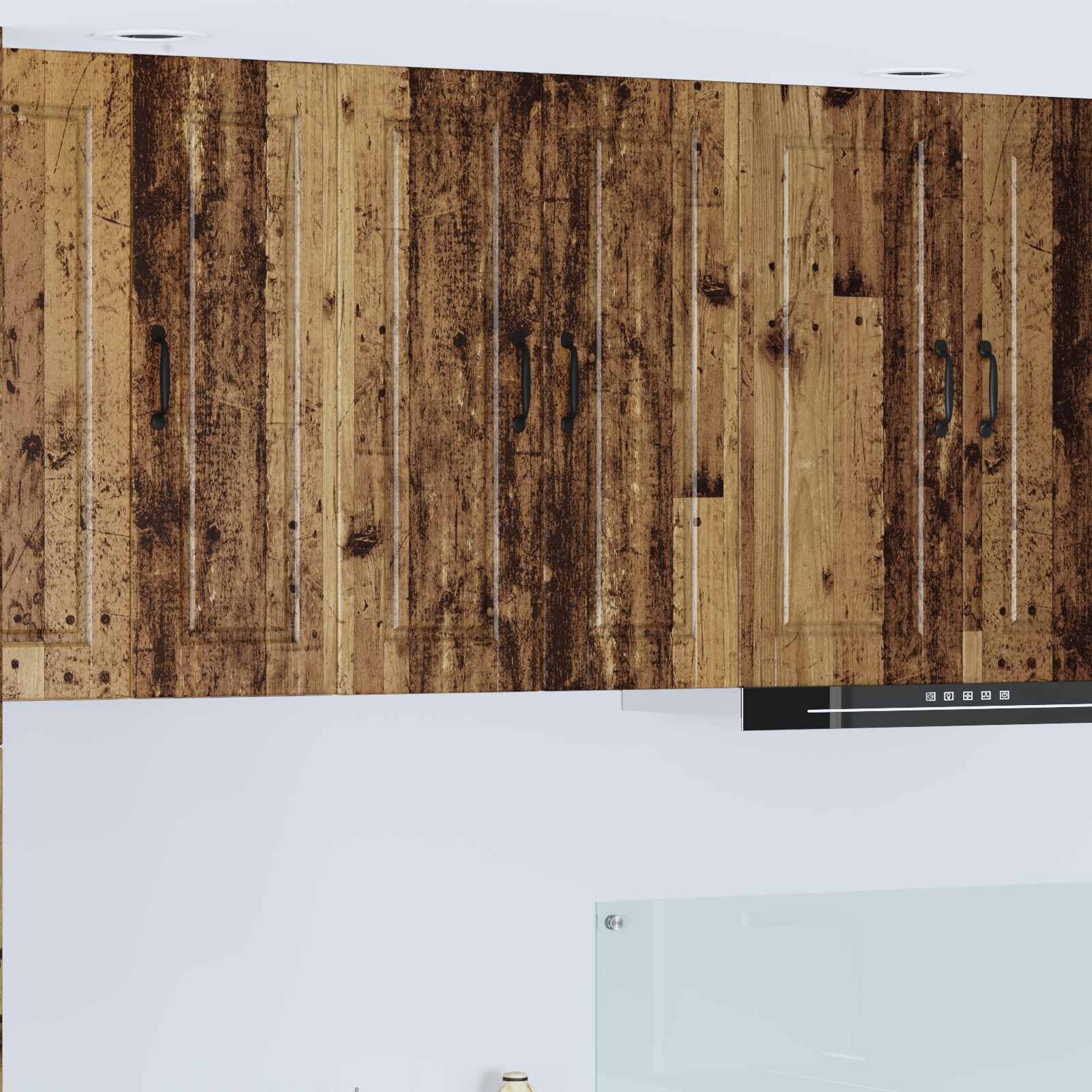 vidaXL Wandschrank PORTO Altholz 60 x 31 x 80 cm Holzwerkstoff