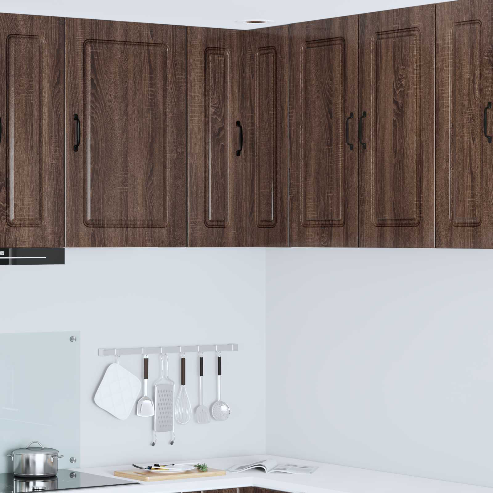 vidaXL Geschirrspülerfront Kalmar Braun Eichen-Optik 57 x 57 x 80 cm