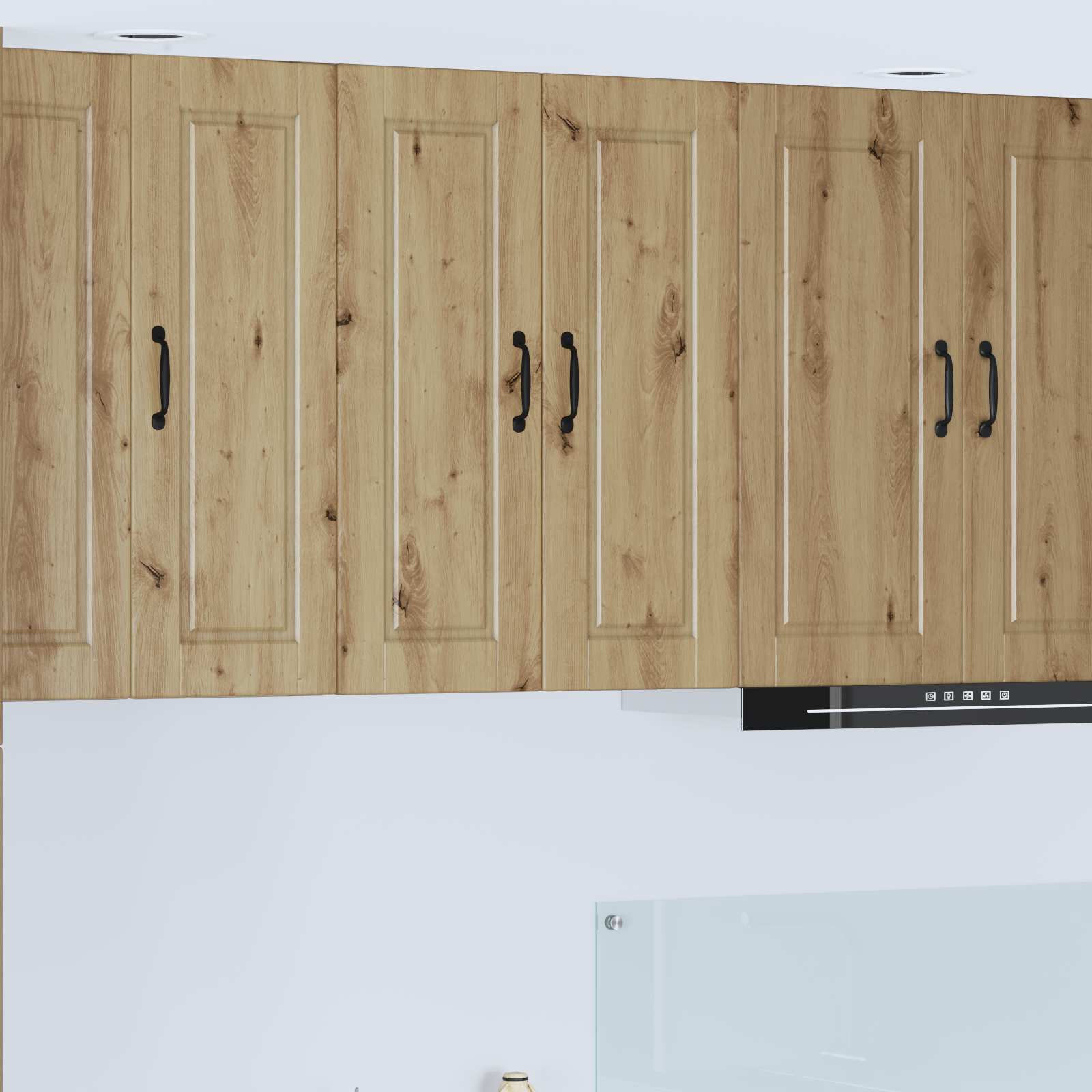 vidaXL Wandschrank PORTO Artisan-Eiche 60 x 31 x 80 cm Holzwerkstoff