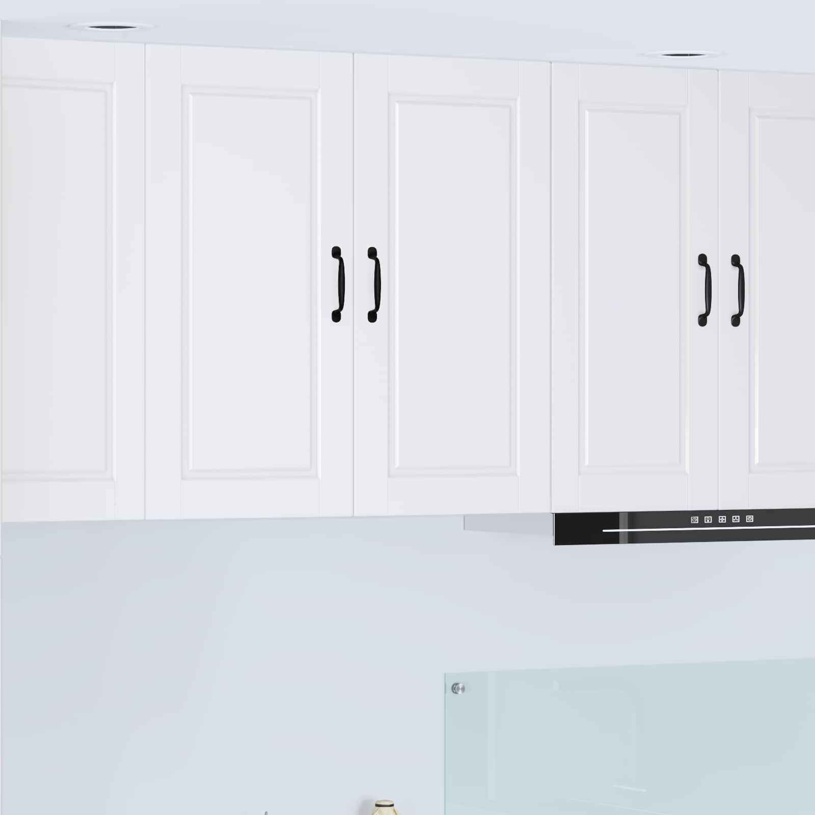 vidaXL Wandschrank PORTO Weiß 80 x 31 x 80 cm Holzwerkstoff