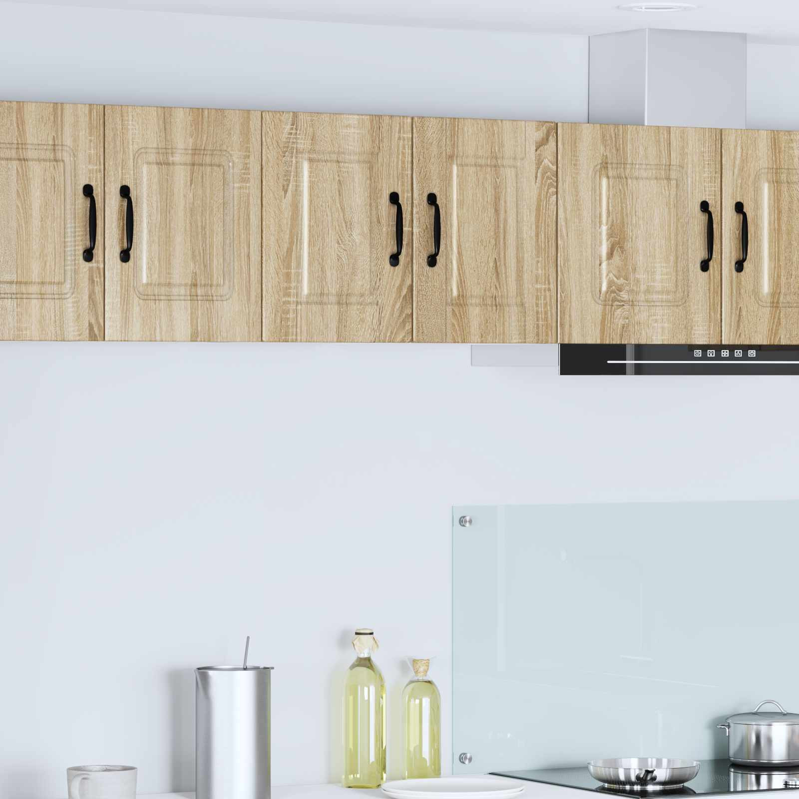 vidaXL Wandschrank PORTO 2 pcs Sonoma-Eiche 30 x 31 x 40 cm