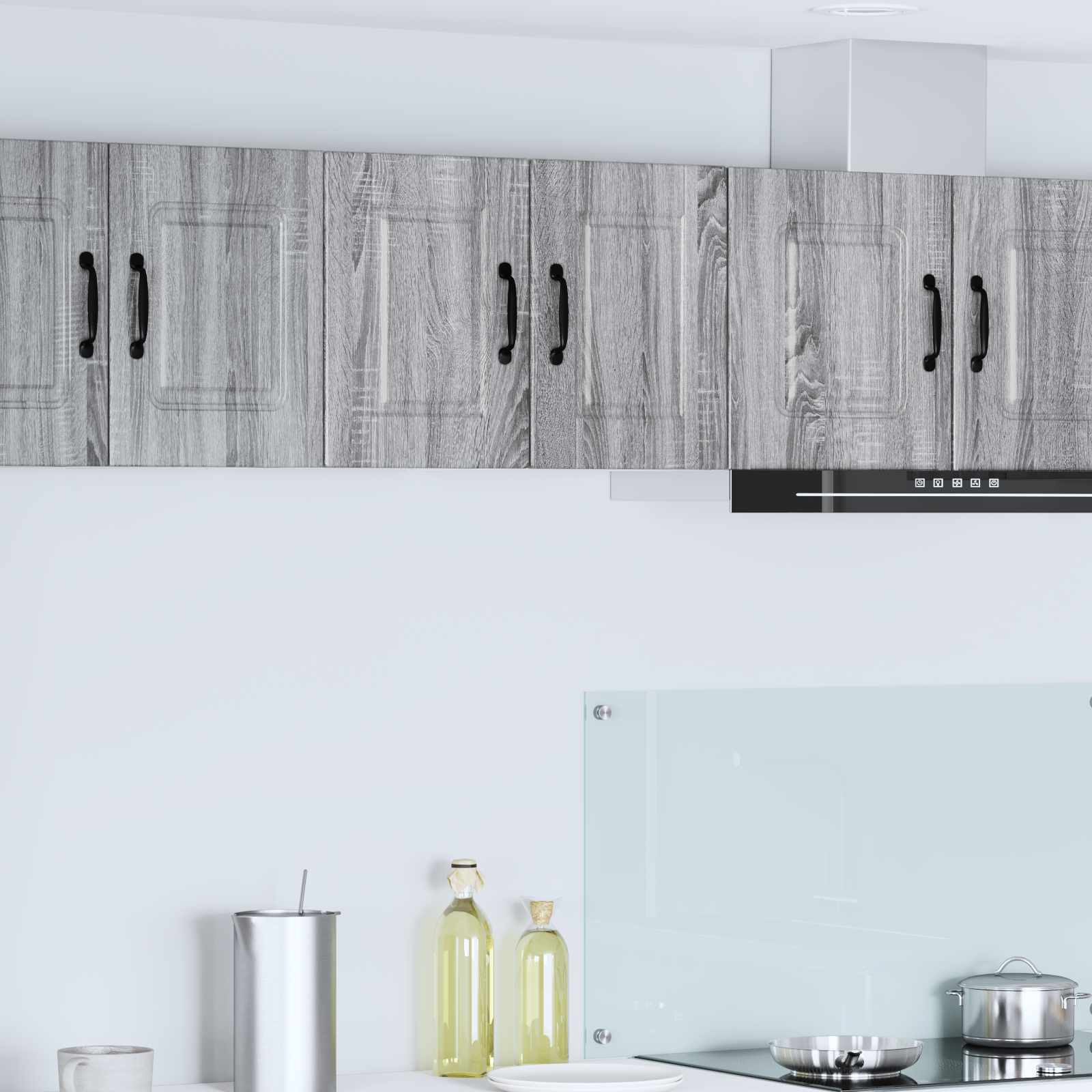 vidaXL Wandschrank PORTO Graues Sonoma 30 x 31 x 40 cm Holzwerkstoff