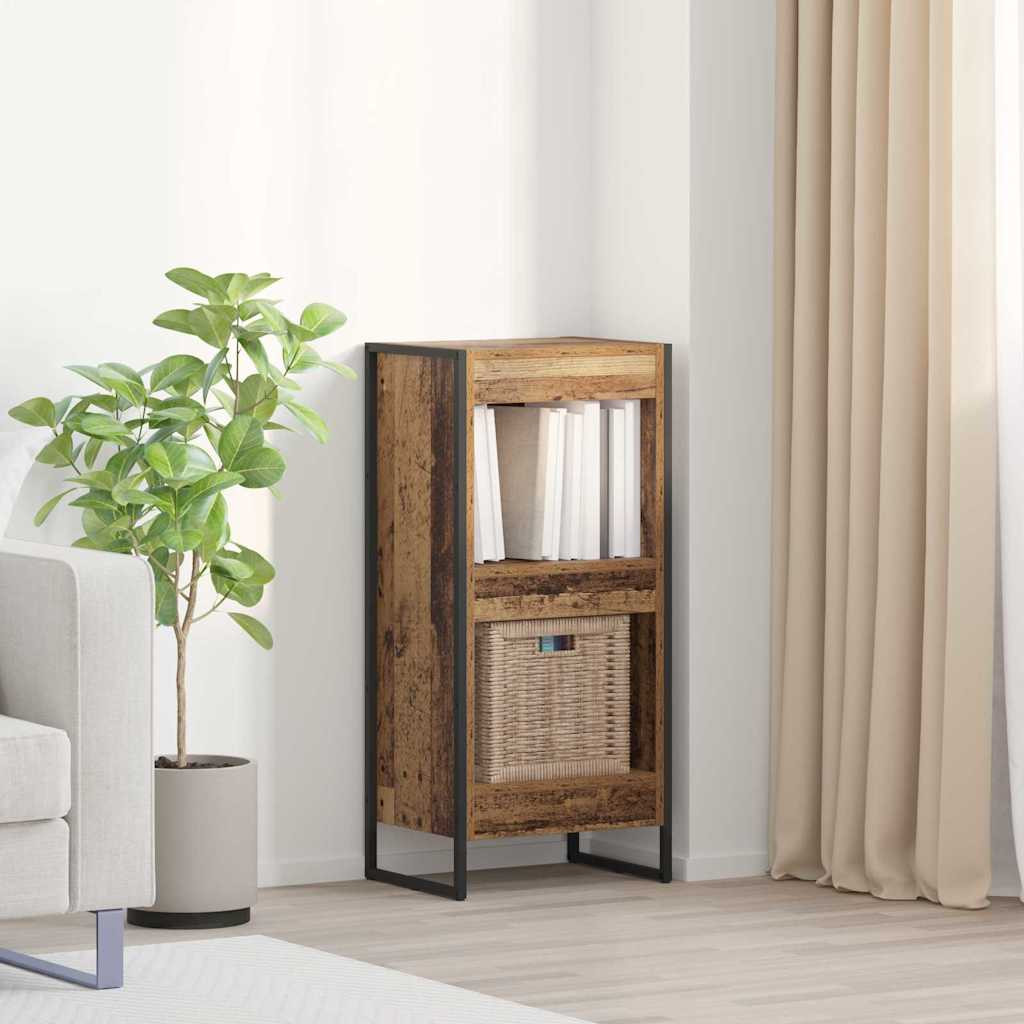 vidaXL Bücherregal Altholz 40 x 30 x 86,5 cm Holzwerkstoff