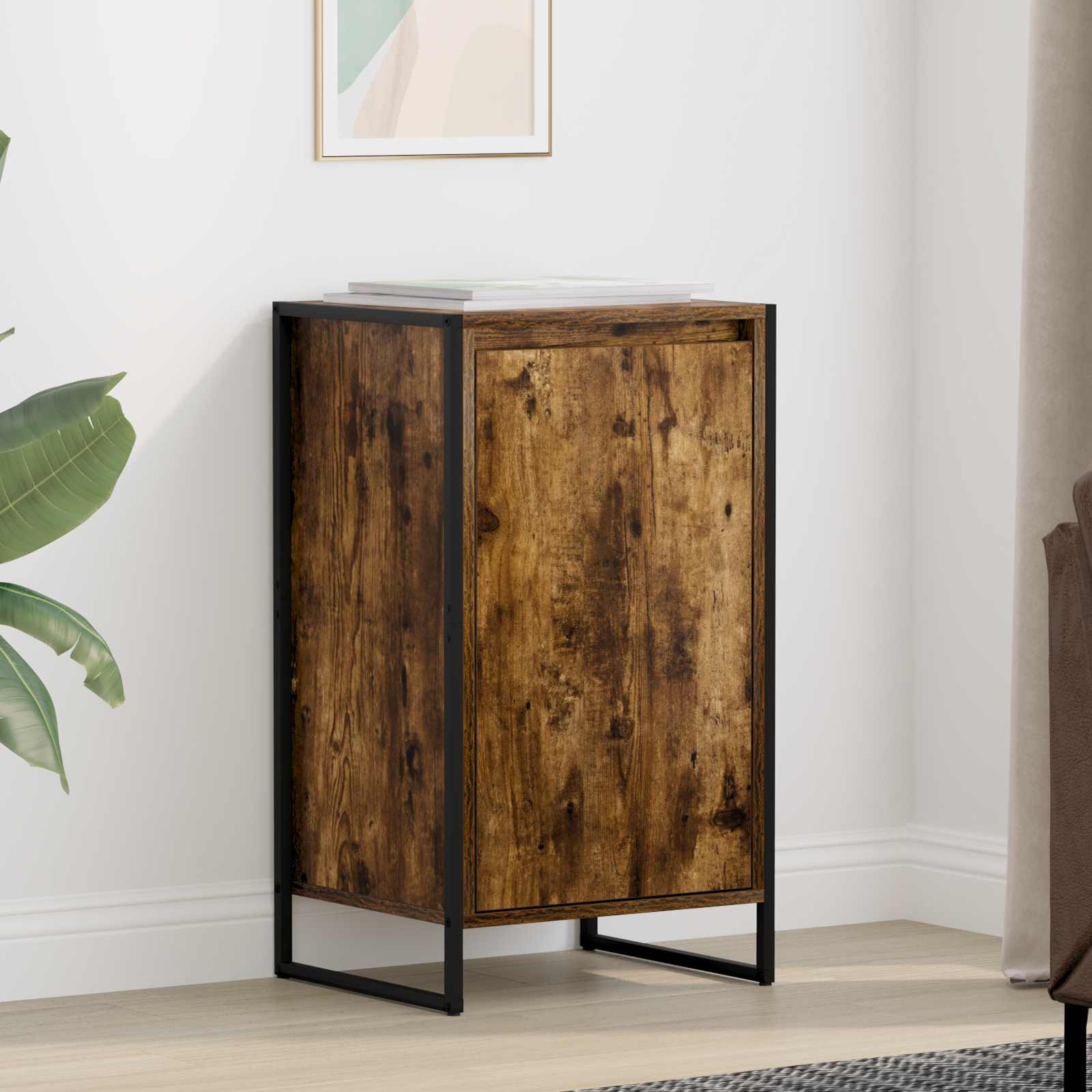 vidaXL Sideboard Raucharbe 43 x 36 x 75,5 cm Holzwerkstoff
