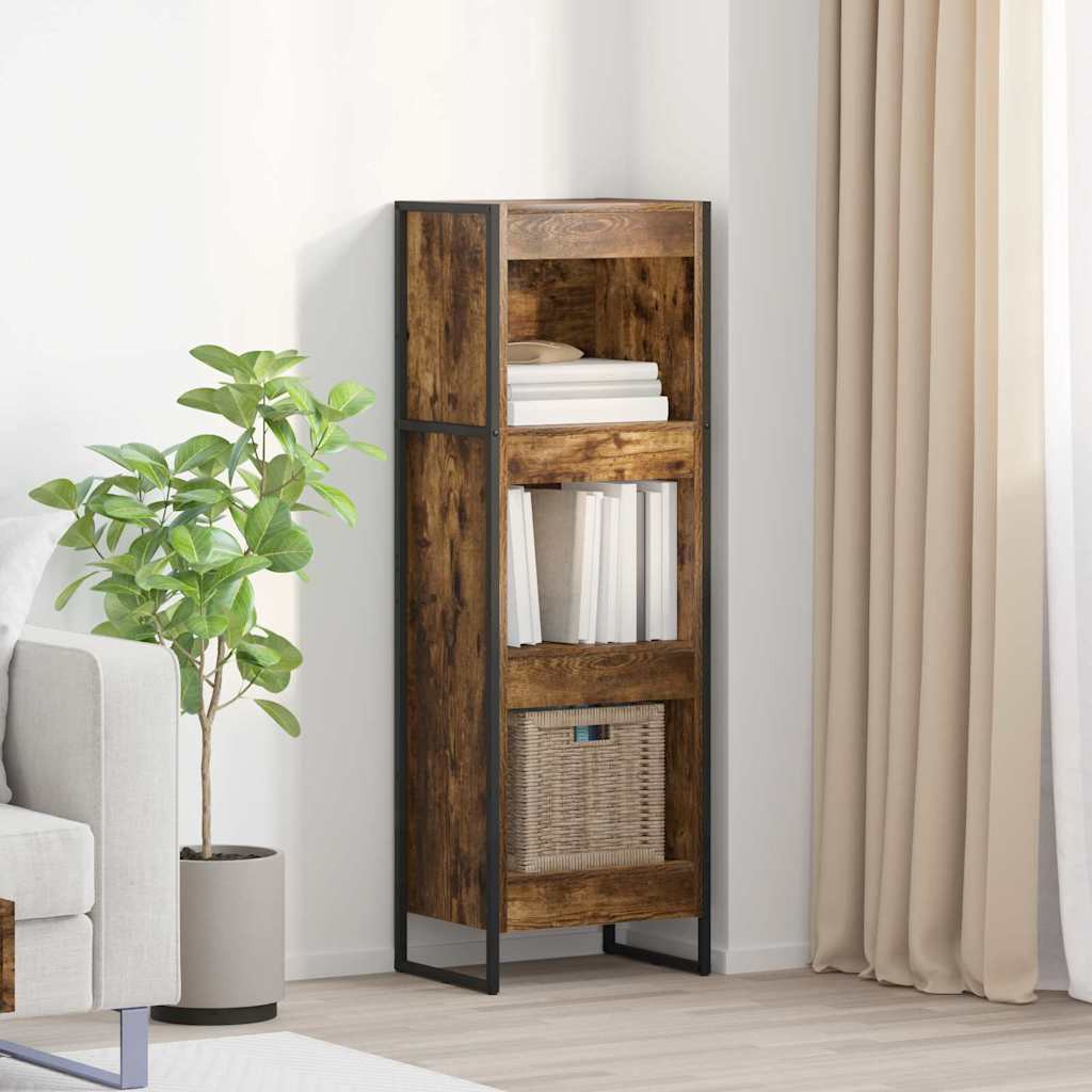 vidaXL Bücherregal Raucharbe 40 x 30 x 121 cm Holzwerkstoff