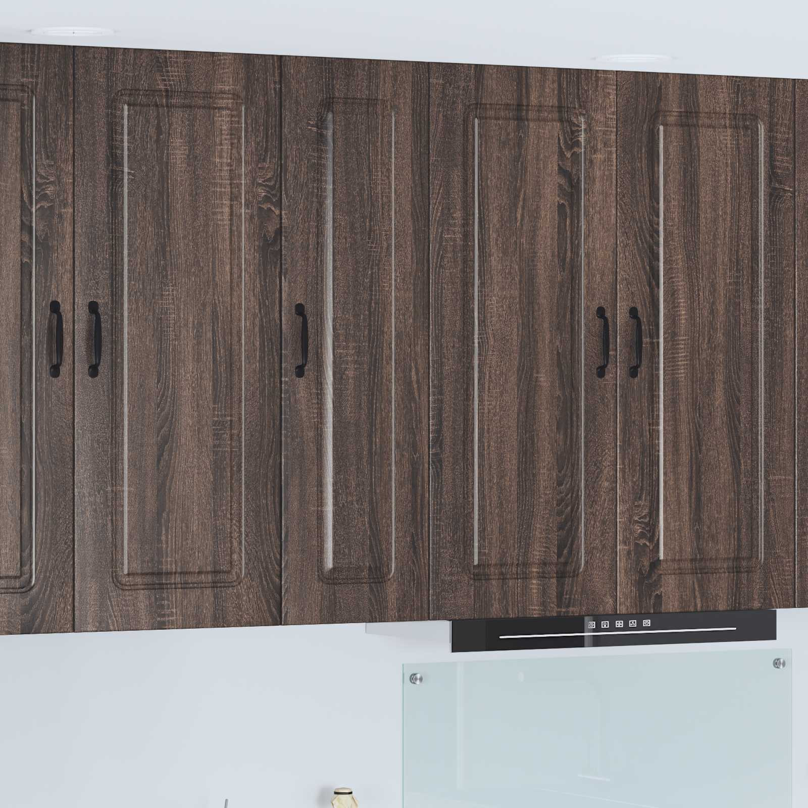 vidaXL Geschirrspülerfront Kalmar Braun Eichen-Optik 30 x 31 x 100 cm