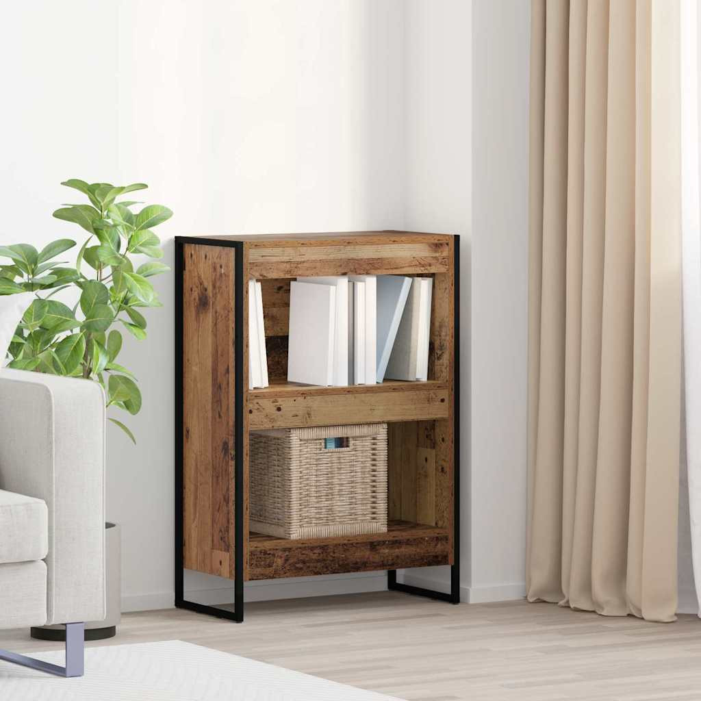vidaXL Bücherregal Altholz 60 x 30 x 86,5 cm Holzwerkstoff