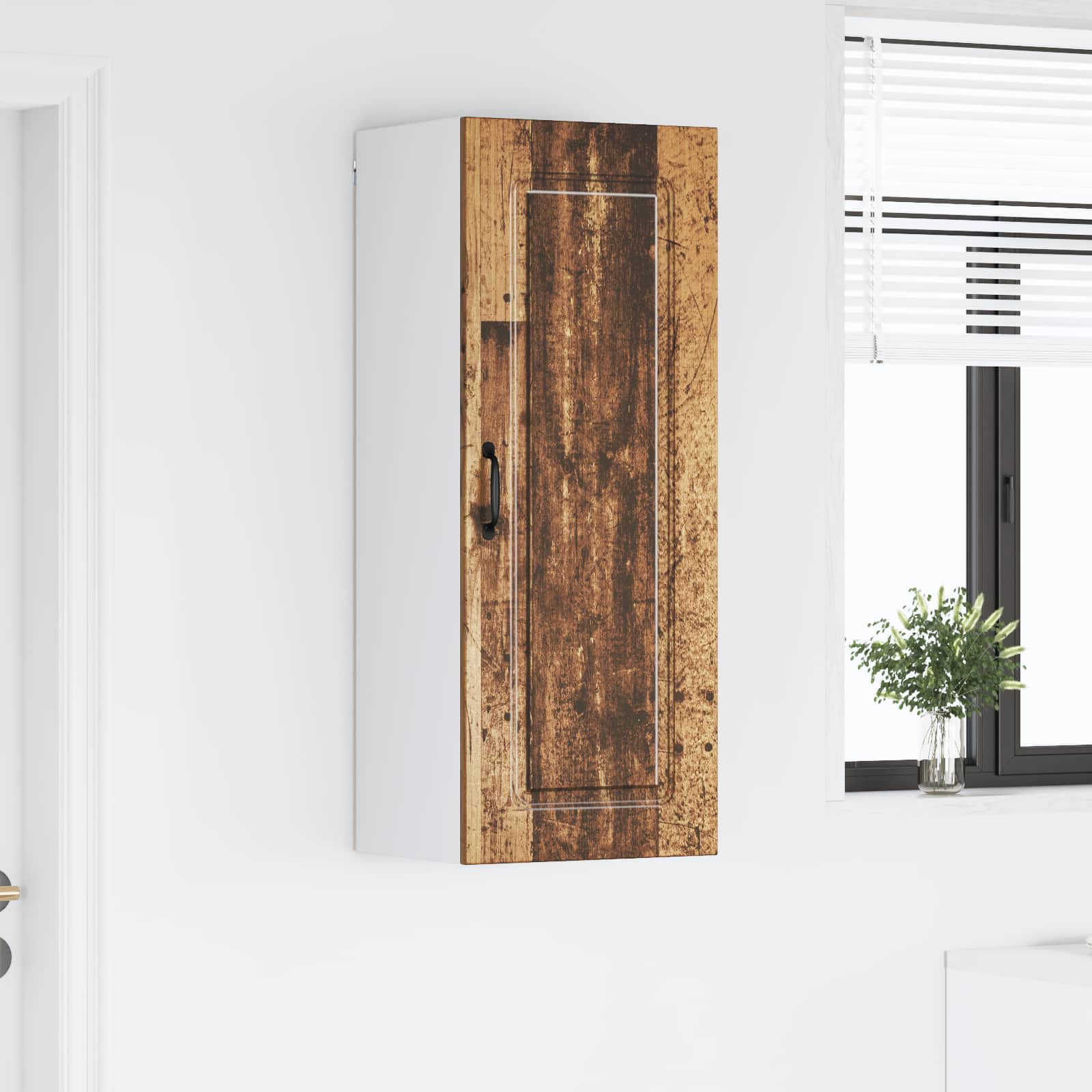 vidaXL Geschirrspülerfront Kalmar Altholz 40 x 31 x 100 cm