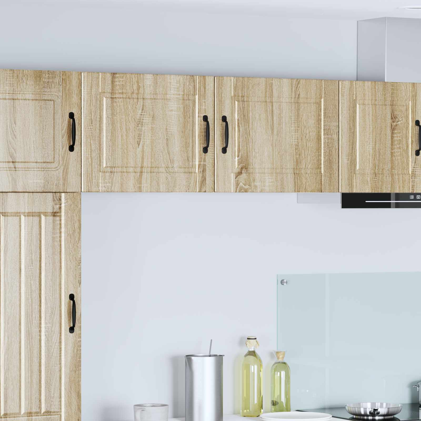 vidaXL Wandschrank PORTO Sonoma-Eiche 50 x 31 x 40 cm Holzwerkstoff