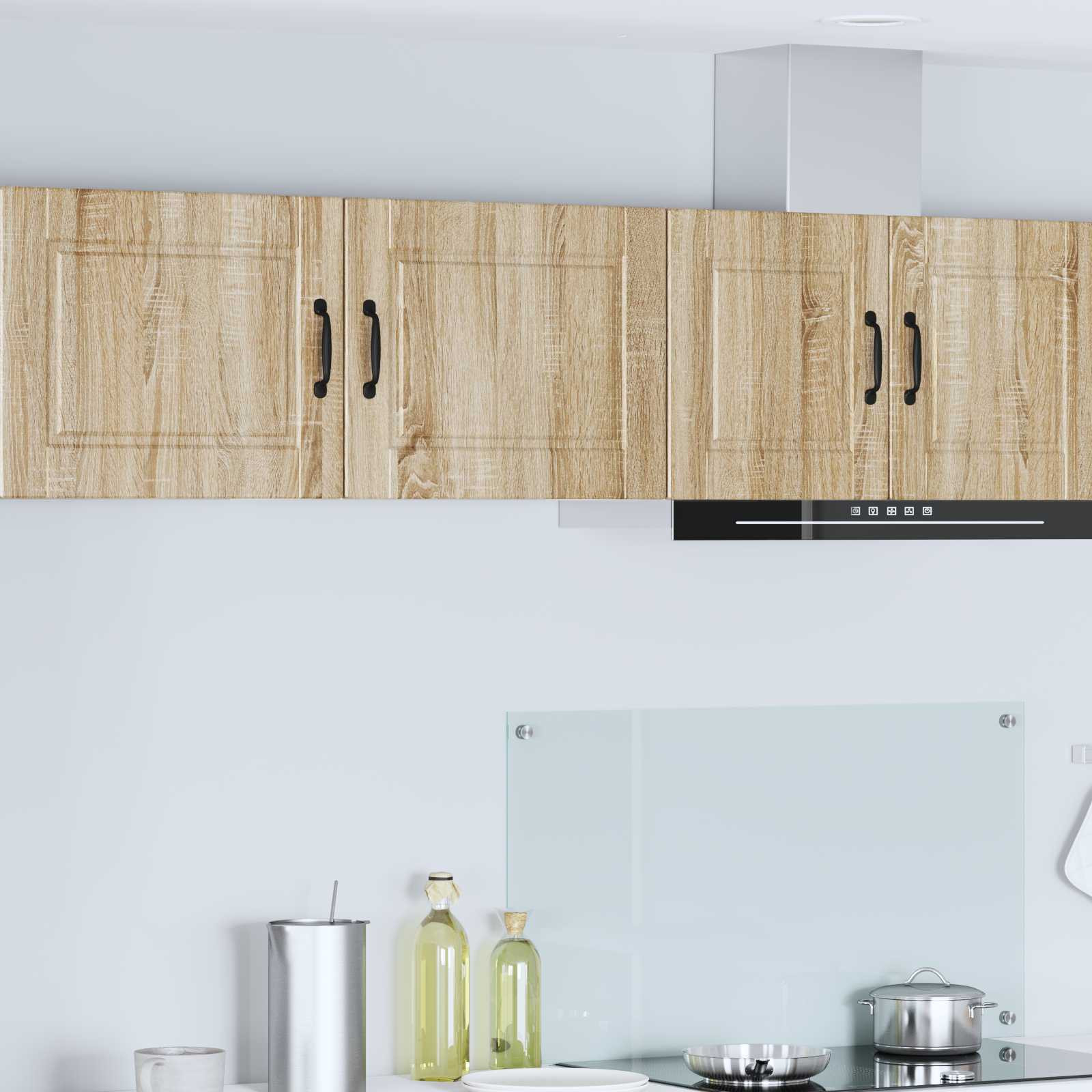 vidaXL Wandschrank PORTO 2 pcs Sonoma-Eiche 50 x 31 x 40 cm