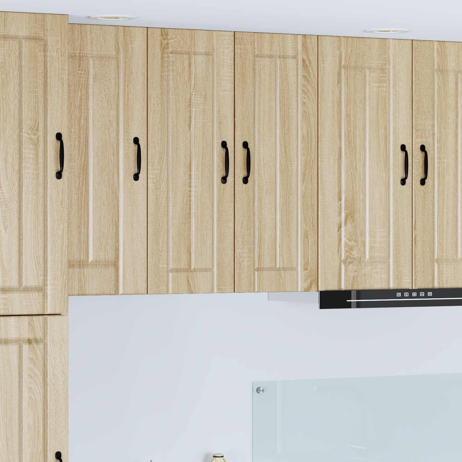 vidaXL Wandschrank LUCCA Sonoma-Eiche 30 x 31 x 80 cm Holzwerkstoff