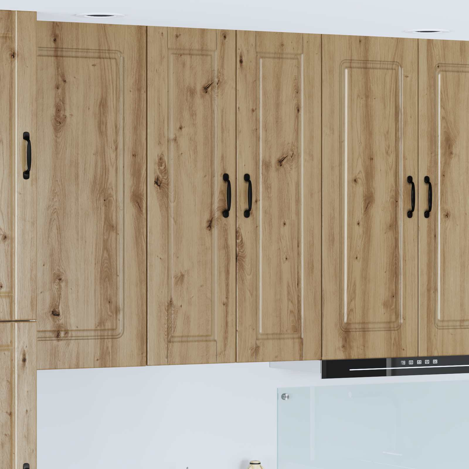 vidaXL Wandschrank PORTO Artisan-Eiche 30 x 31 x 100 cm Holzwerkstoff