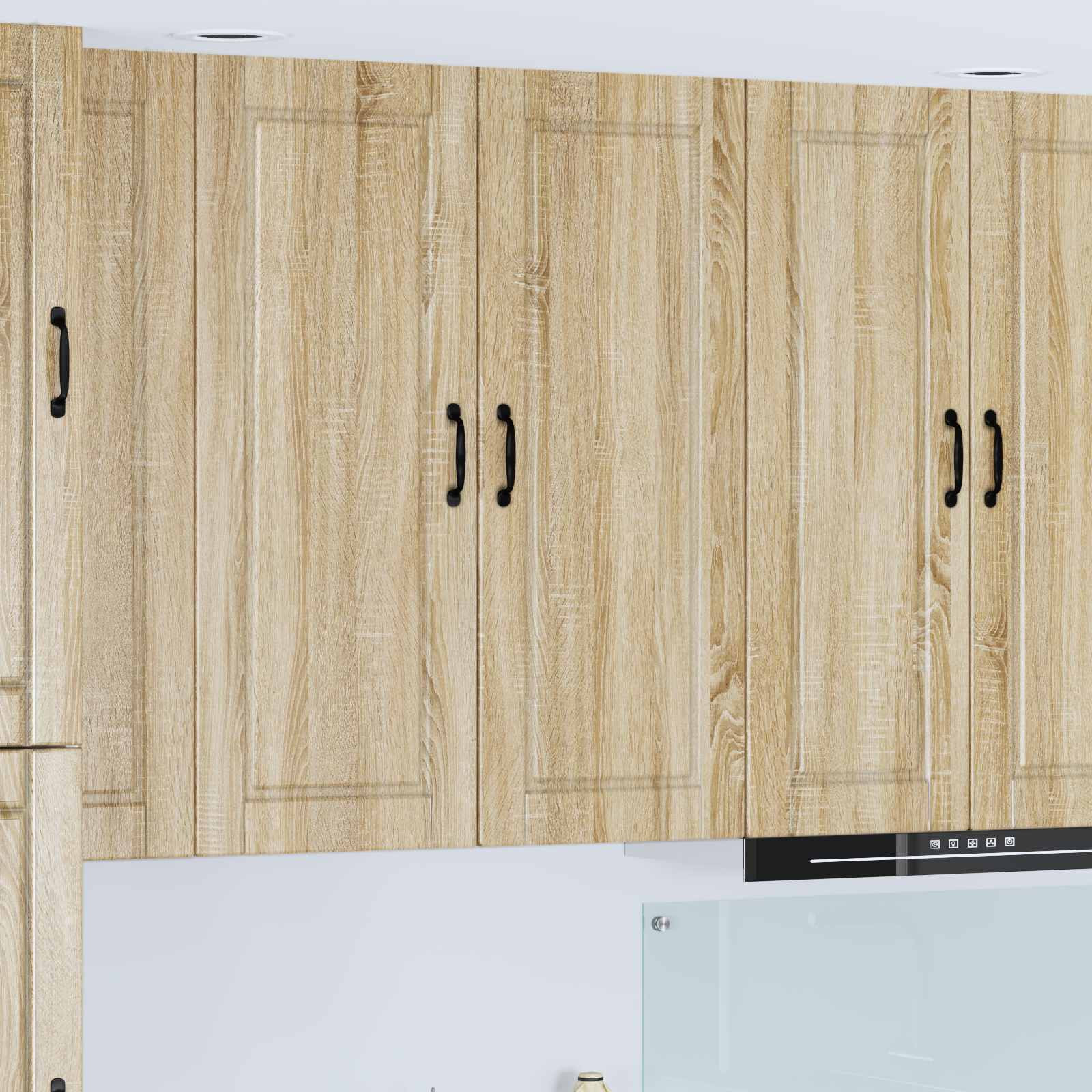 vidaXL Wandschrank PORTO Sonoma-Eiche 40 x 31 x 100 cm Holzwerkstoff