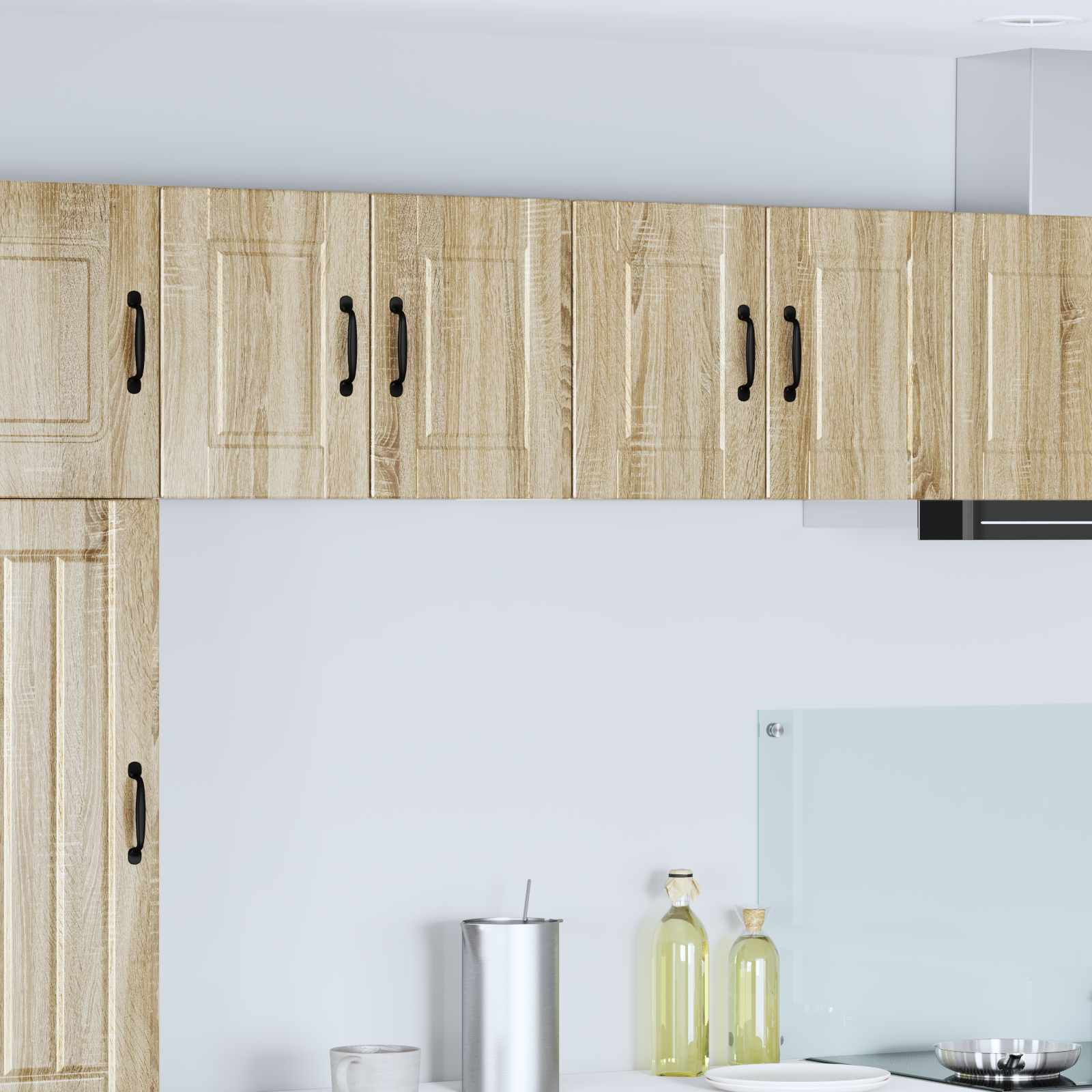 vidaXL Wandschrank PORTO 2 pcs Sonoma-Eiche 60 x 31 x 40 cm