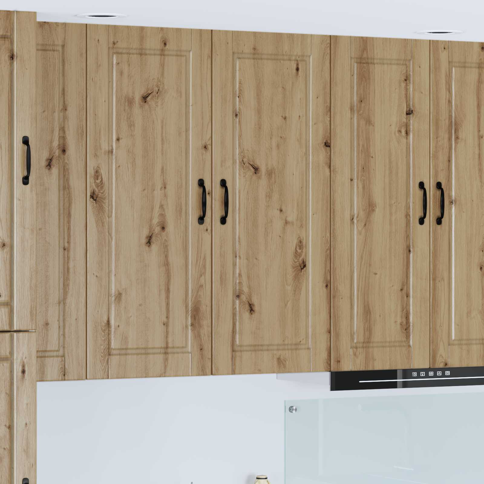 vidaXL Wandschrank PORTO Artisan-Eiche 40 x 31 x 100 cm Holzwerkstoff