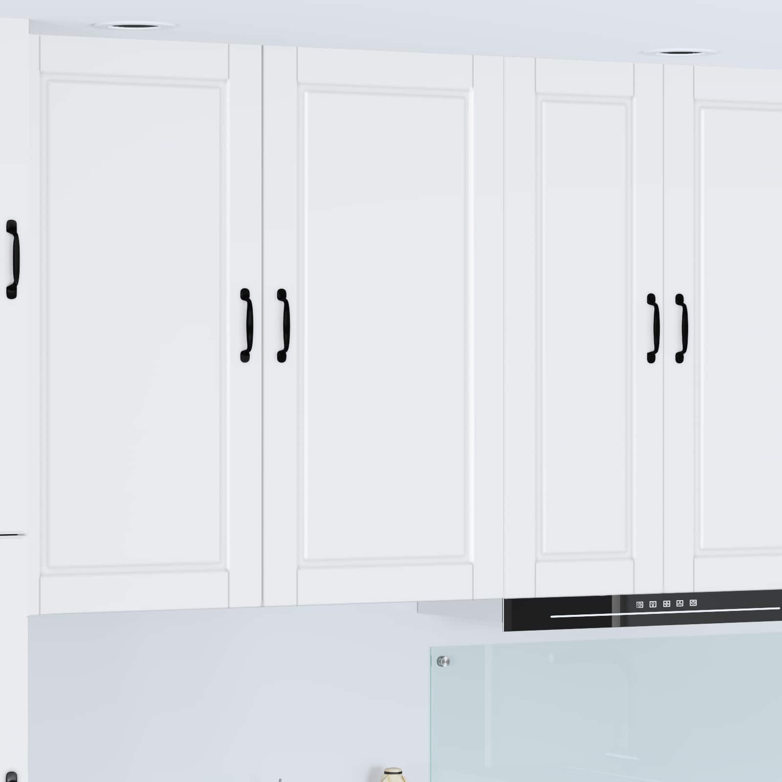 vidaXL Wandschrank PORTO Weiß 50 x 31 x 100 cm Holzwerkstoff
