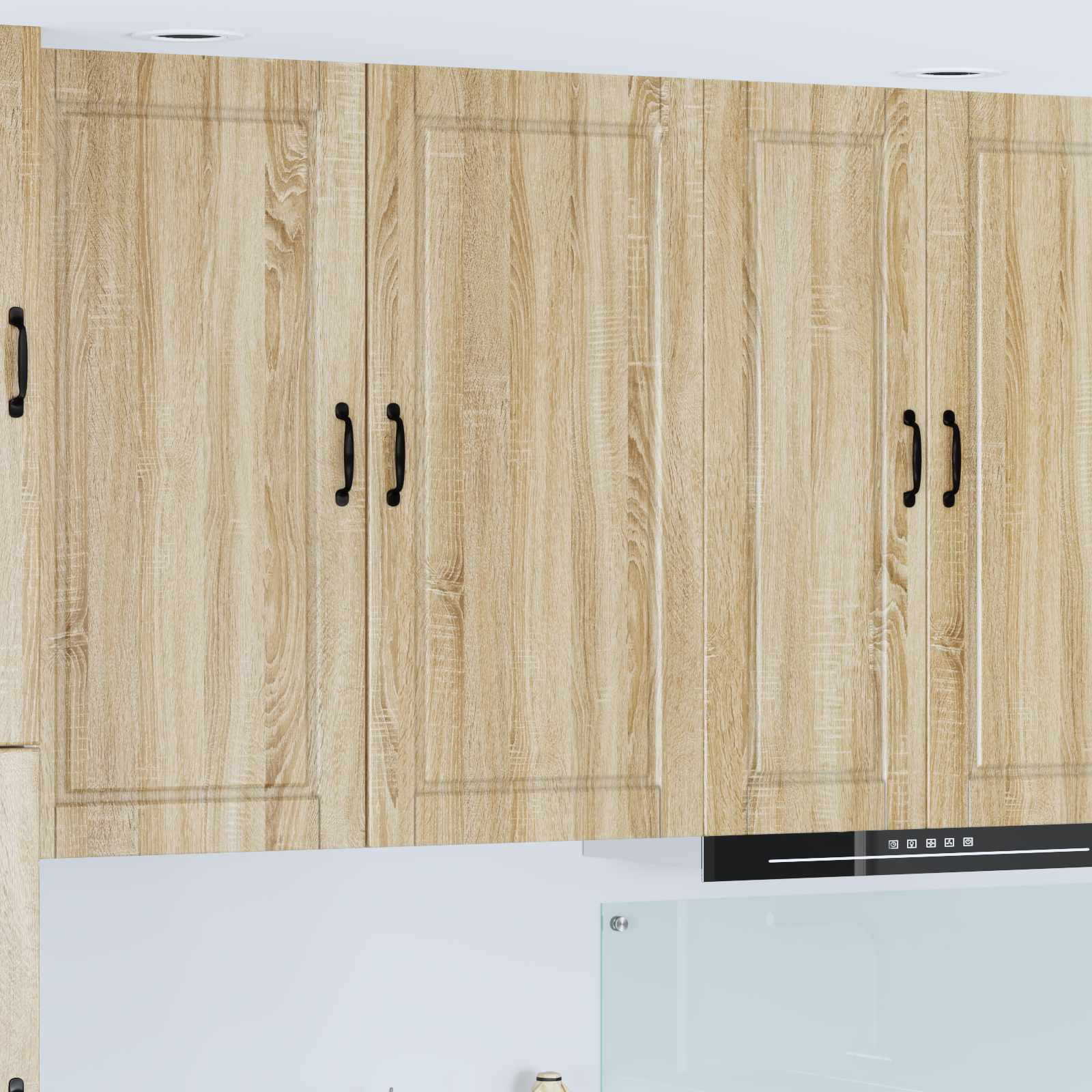 vidaXL Wandschrank PORTO Sonoma-Eiche 50 x 31 x 100 cm Holzwerkstoff