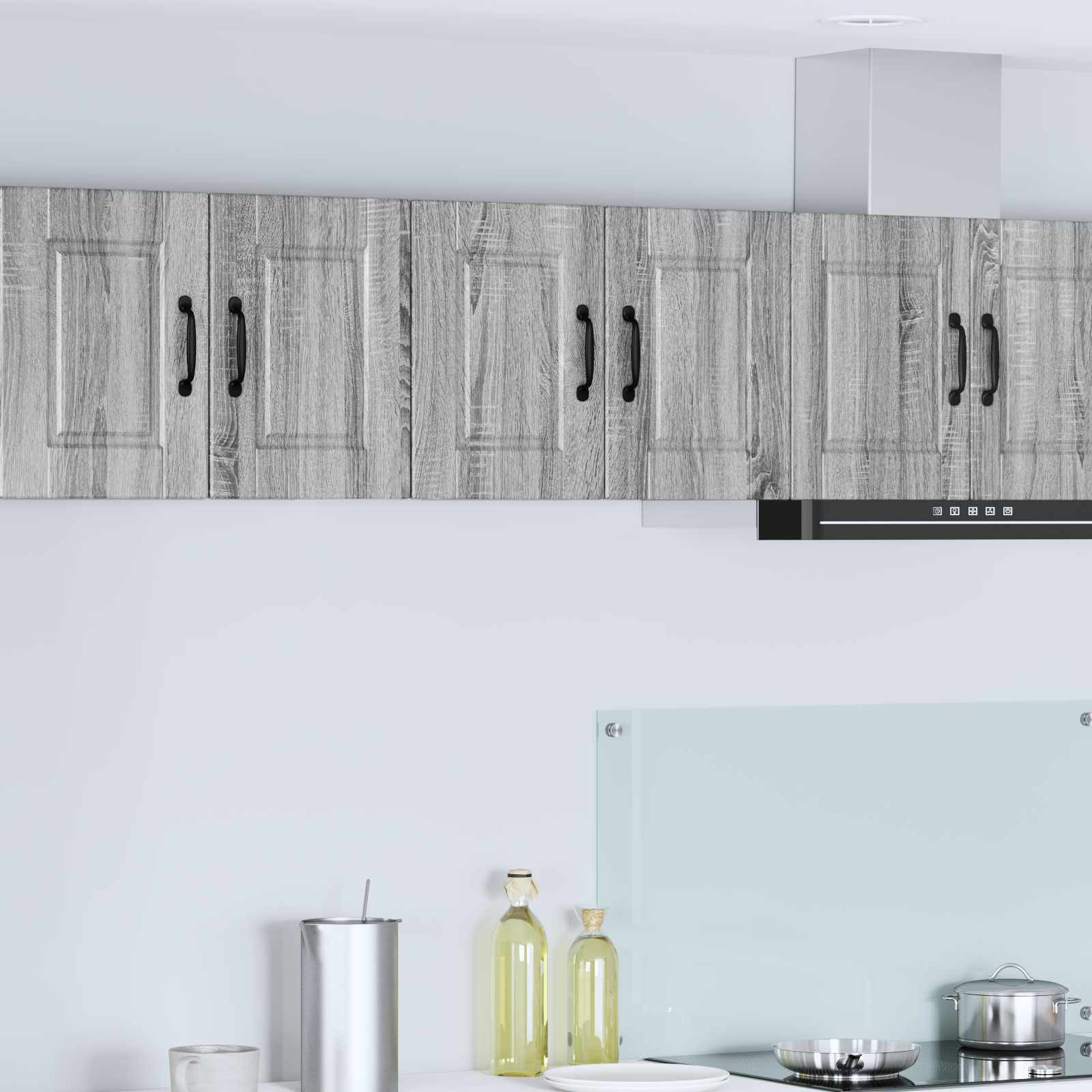 vidaXL Wandschrank PORTO Graues Sonoma 60 x 31 x 40 cm Holzwerkstoff
