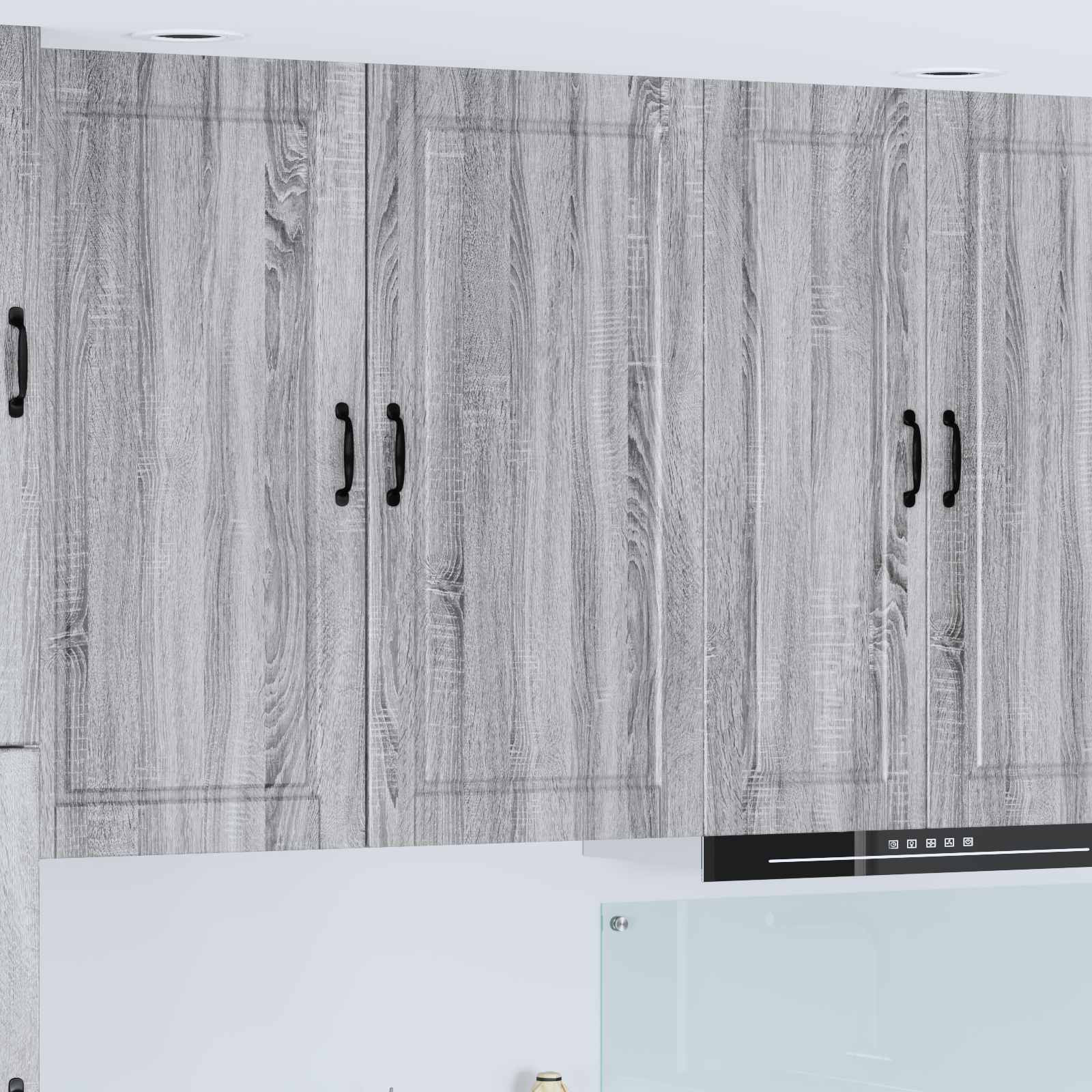 vidaXL Wandschrank PORTO Graues Sonoma 50 x 31 x 100 cm Holzwerkstoff