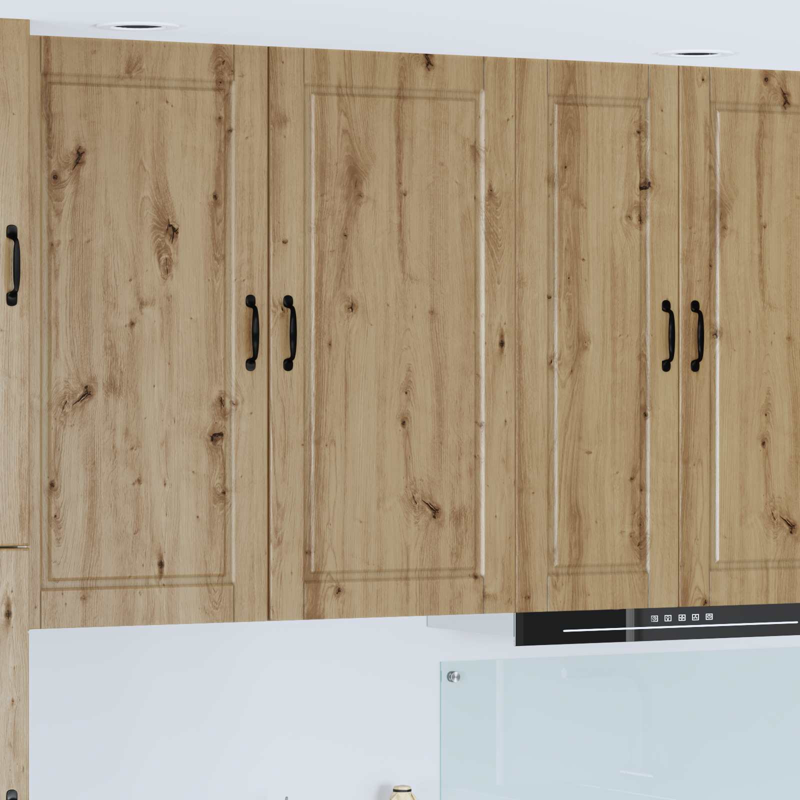 vidaXL Wandschrank PORTO Artisan-Eiche 50 x 31 x 100 cm Holzwerkstoff