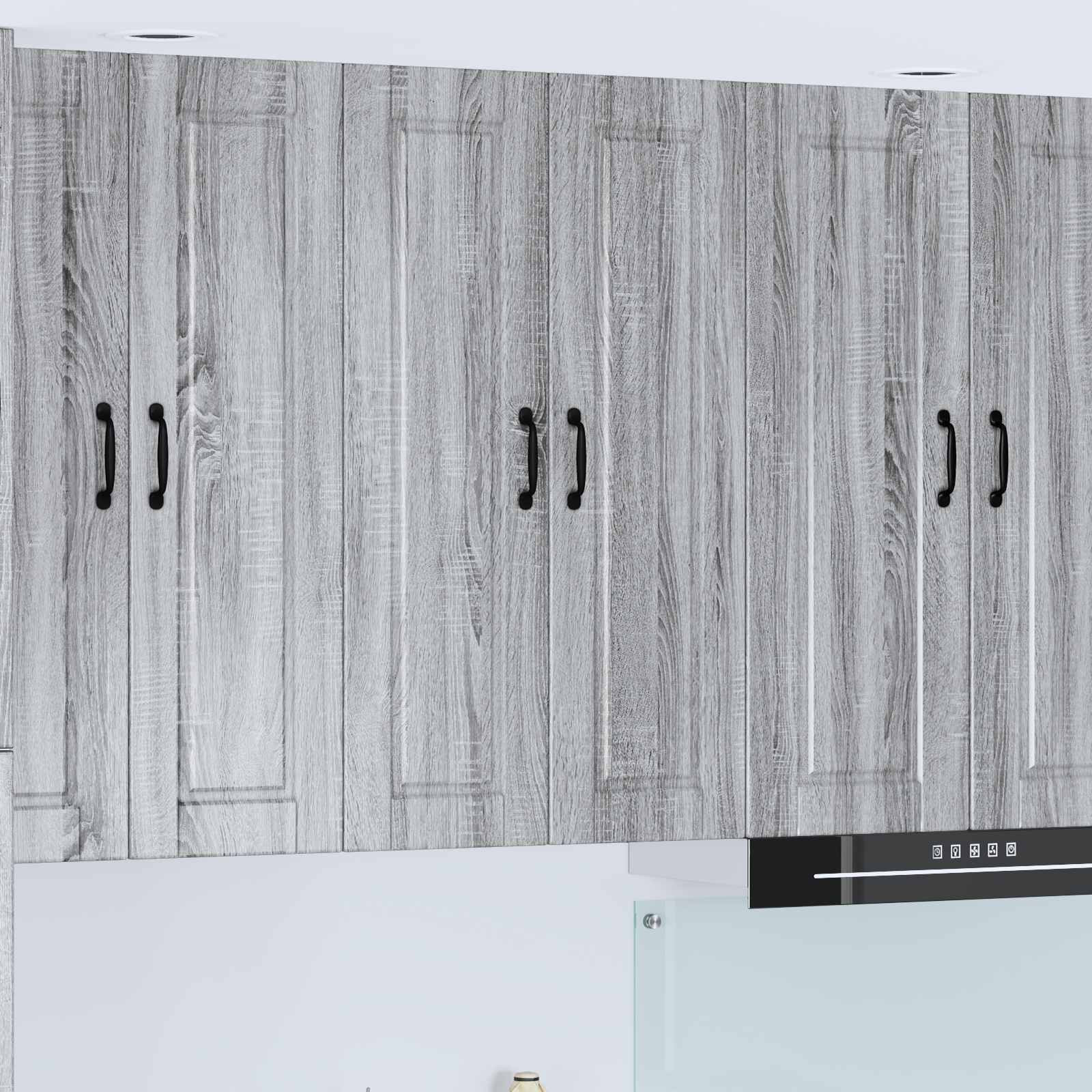 vidaXL Wandschrank PORTO Graues Sonoma 60 x 31 x 100 cm Holzwerkstoff