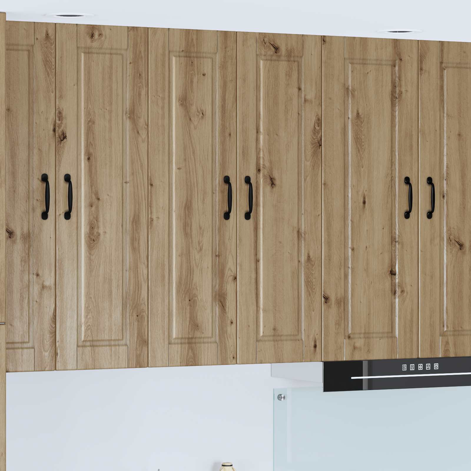 vidaXL Wandschrank PORTO Artisan-Eiche 60 x 31 x 100 cm Holzwerkstoff