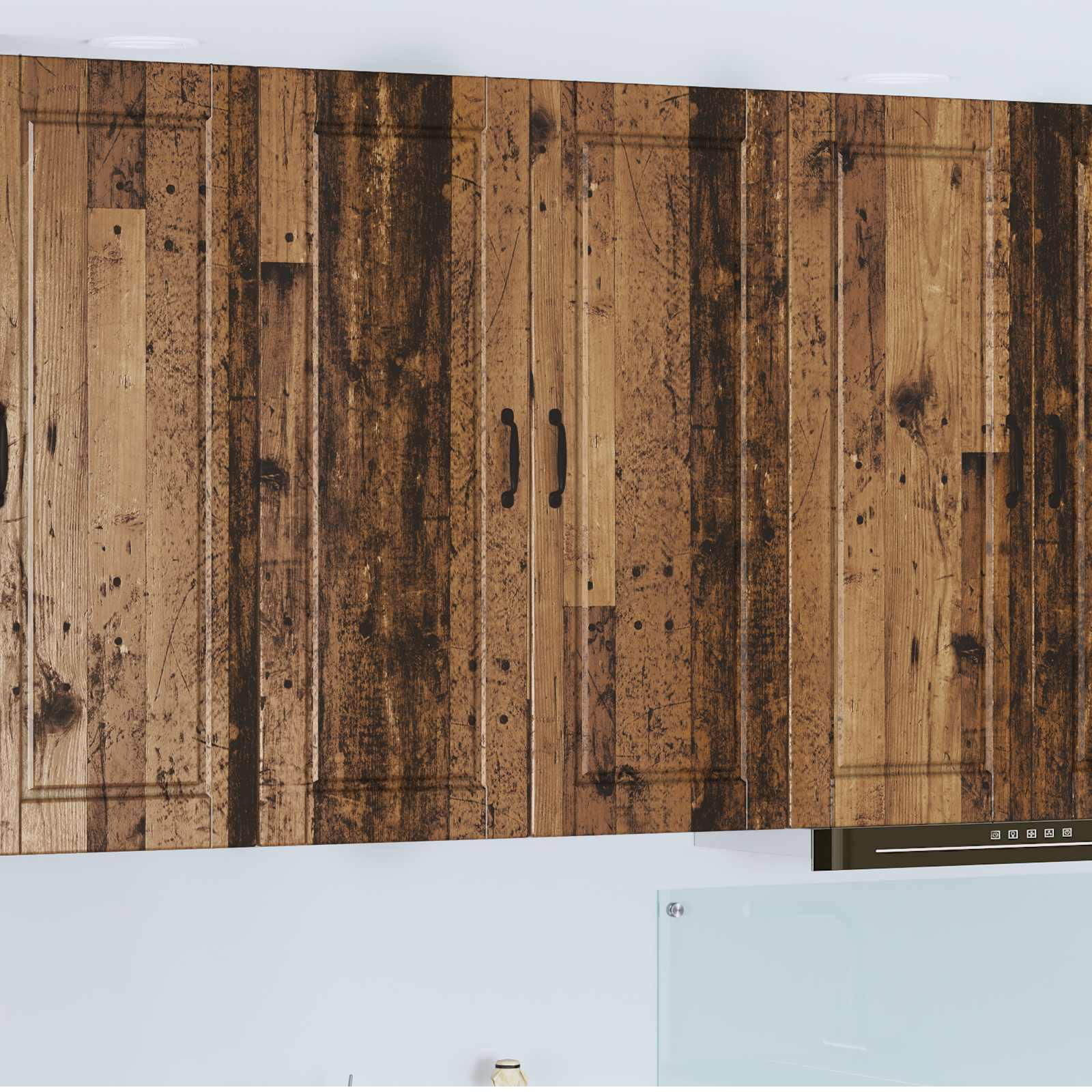 vidaXL Wandschrank PORTO Altholz 80 x 31 x 100 cm Holzwerkstoff