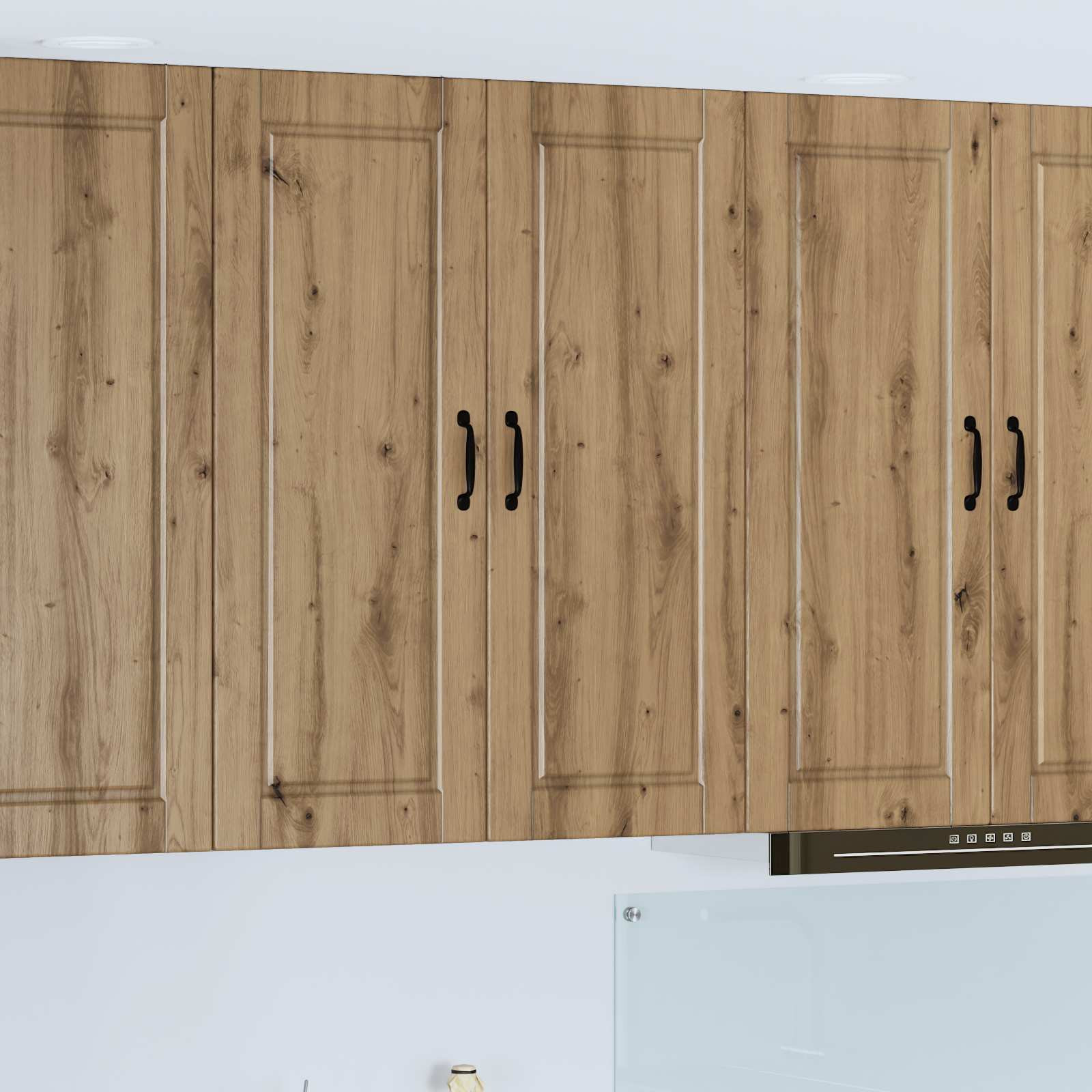 vidaXL Wandschrank PORTO Artisan-Eiche 80 x 31 x 100 cm Holzwerkstoff