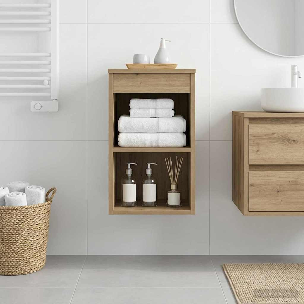 vidaXL Badezimmerschrank Inzwischen Artisan-Eiche 30 x 41 x 50 cm