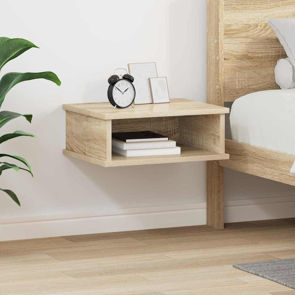 vidaXL Nachttisch Sonoma-Eiche 40 x 31 x 15 cm Holzwerkstoff