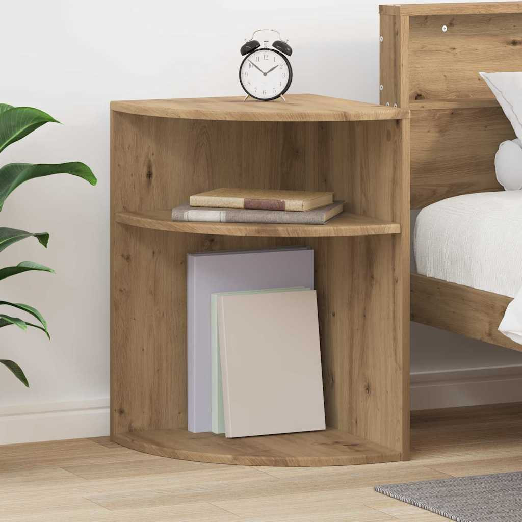 vidaXL Beistelltisch Artisan-Eiche 39,7 x 39,7 x 60 cm Holzwerkstoff