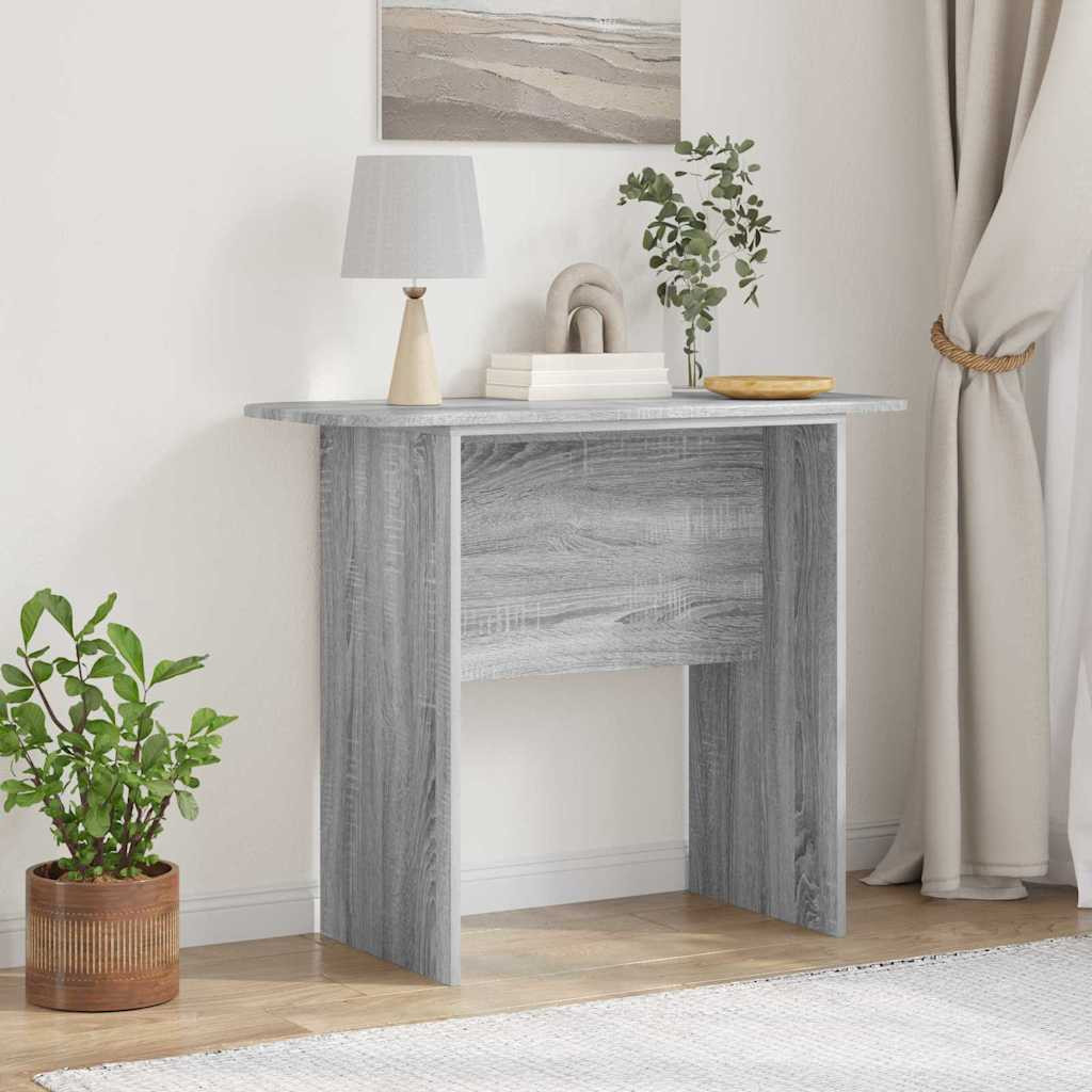 vidaXL Konsolentisch Graues Sonoma 93 x 40 x 75 cm Holzwerkstoff