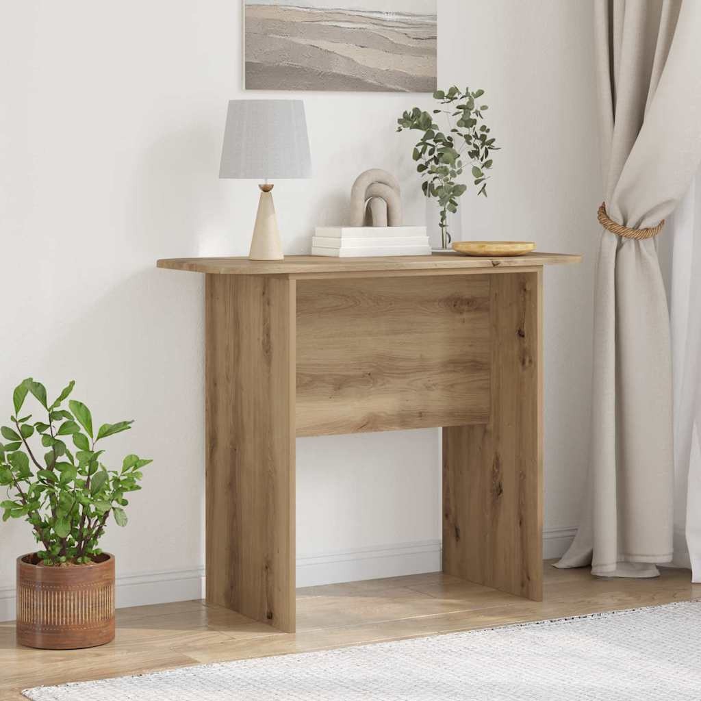 vidaXL Konsolentisch Artisan-Eiche 93 x 40 x 75 cm Holzwerkstoff