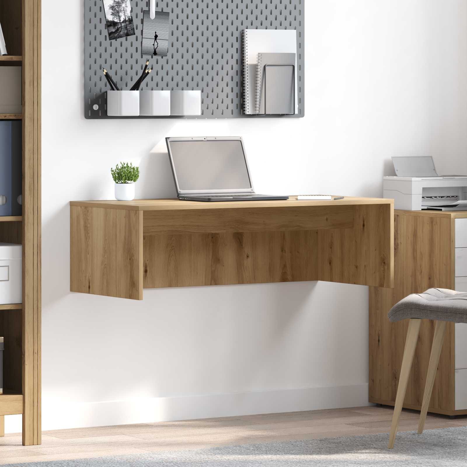 vidaXL Wandtisch Artisan-Eiche Holzwerkstoff 100 x 45 x 30 cm