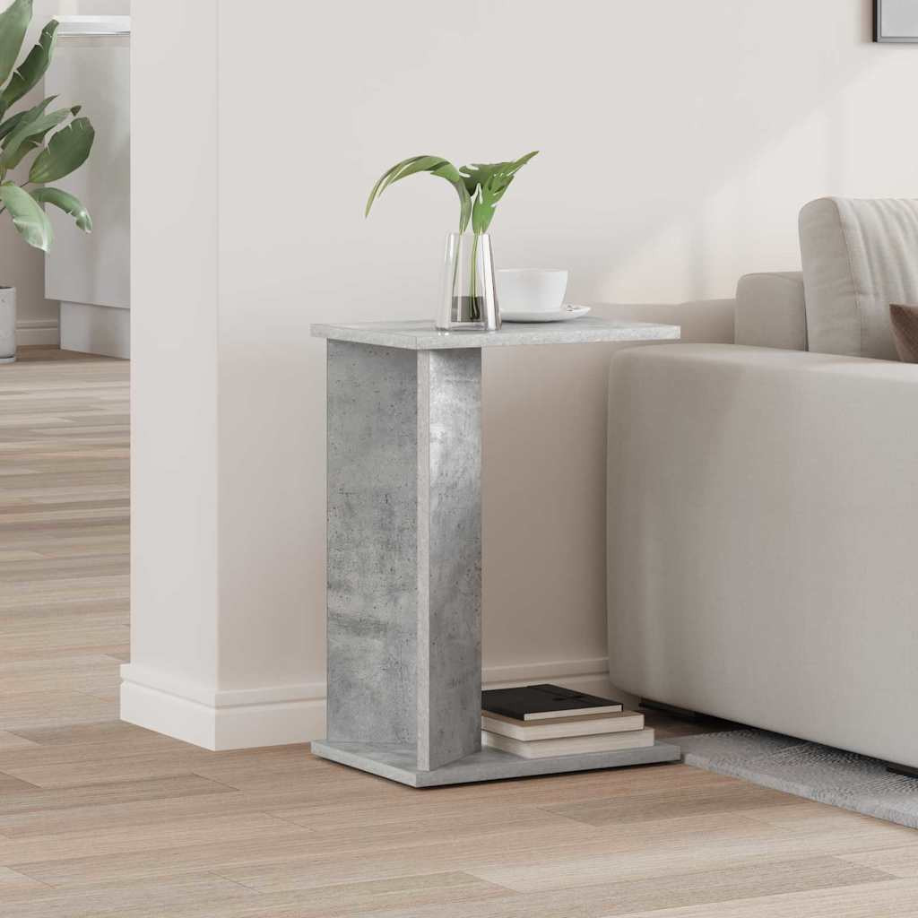 vidaXL Beistelltisch Beton Grau 35 x 25 x 50 cm Holzwerkstoff