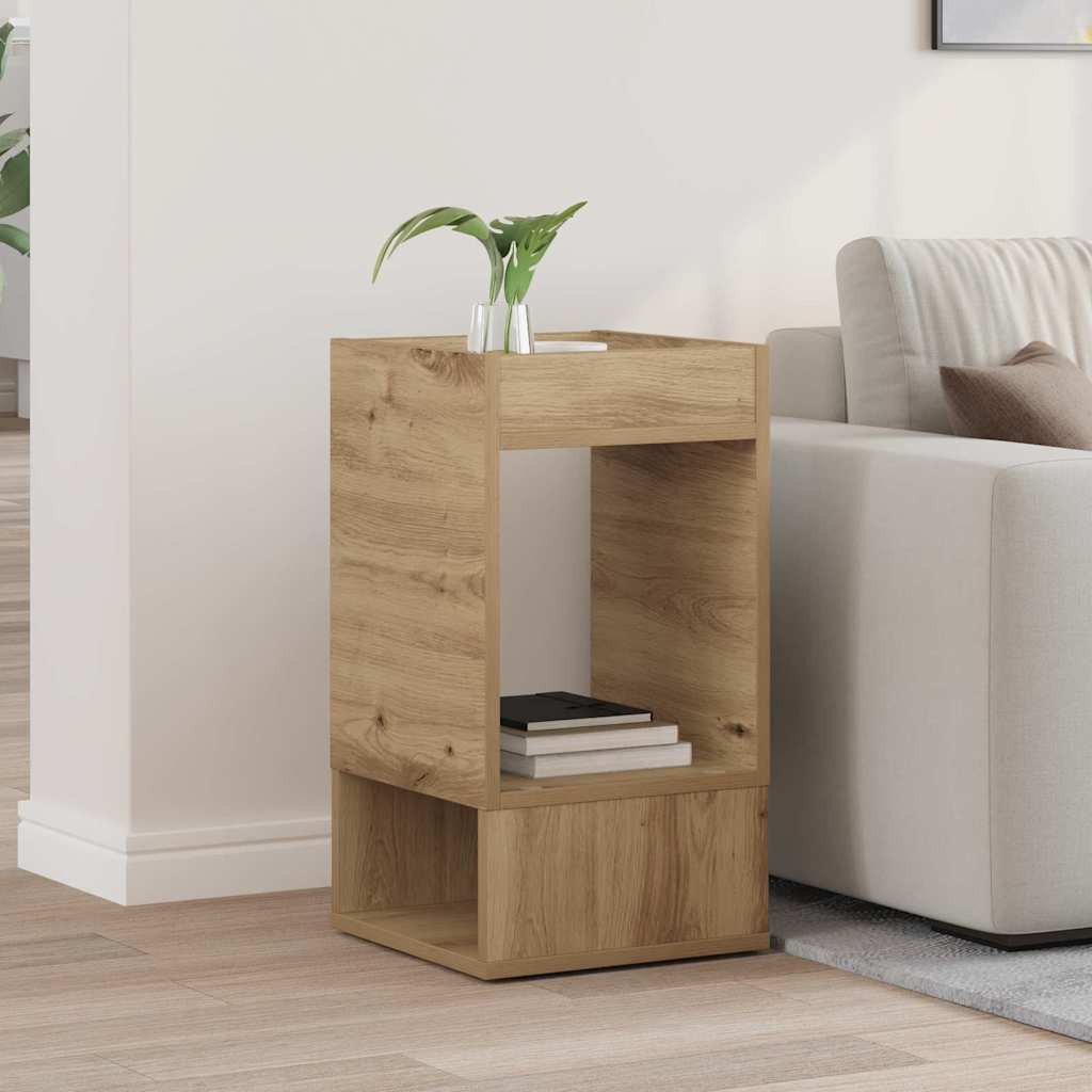 vidaXL Beistelltisch Artisan-Eiche 30 x 30 x 56 cm Holzwerkstoff