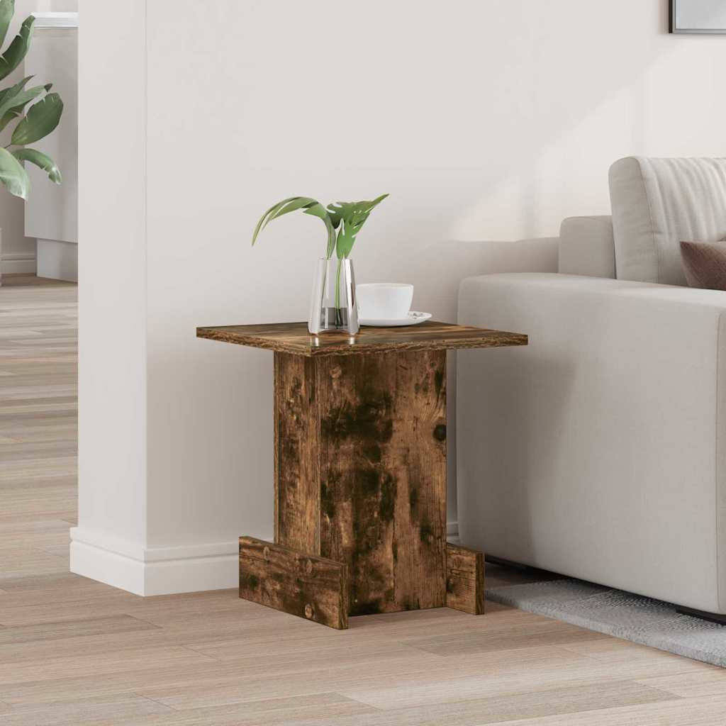 vidaXL Beistelltisch Geräucherte Eiche 35,5 x 35 x 40 cm Holzwerkstoff