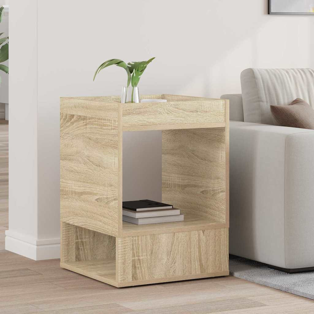 vidaXL Beistelltisch Sonoma-Eiche 40 x 40 x 56 cm Holzwerkstoff