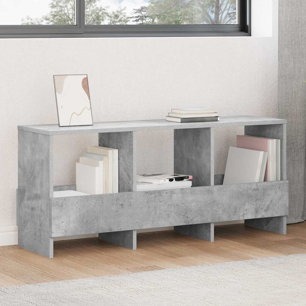 vidaXL Magazinregal Beton Grau 102 x 30 x 45 cm