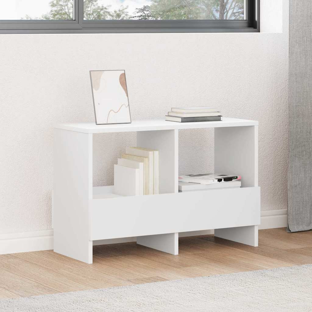 vidaXL Magazinregal Weiß 68,5 x 30 x 45 cm