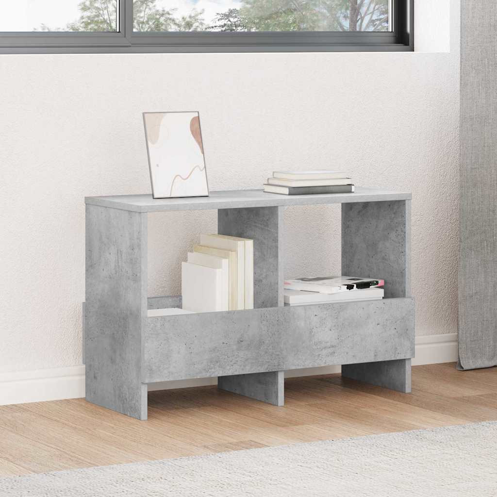 vidaXL Magazinregal Beton Grau 68,5 x 30 x 45 cm