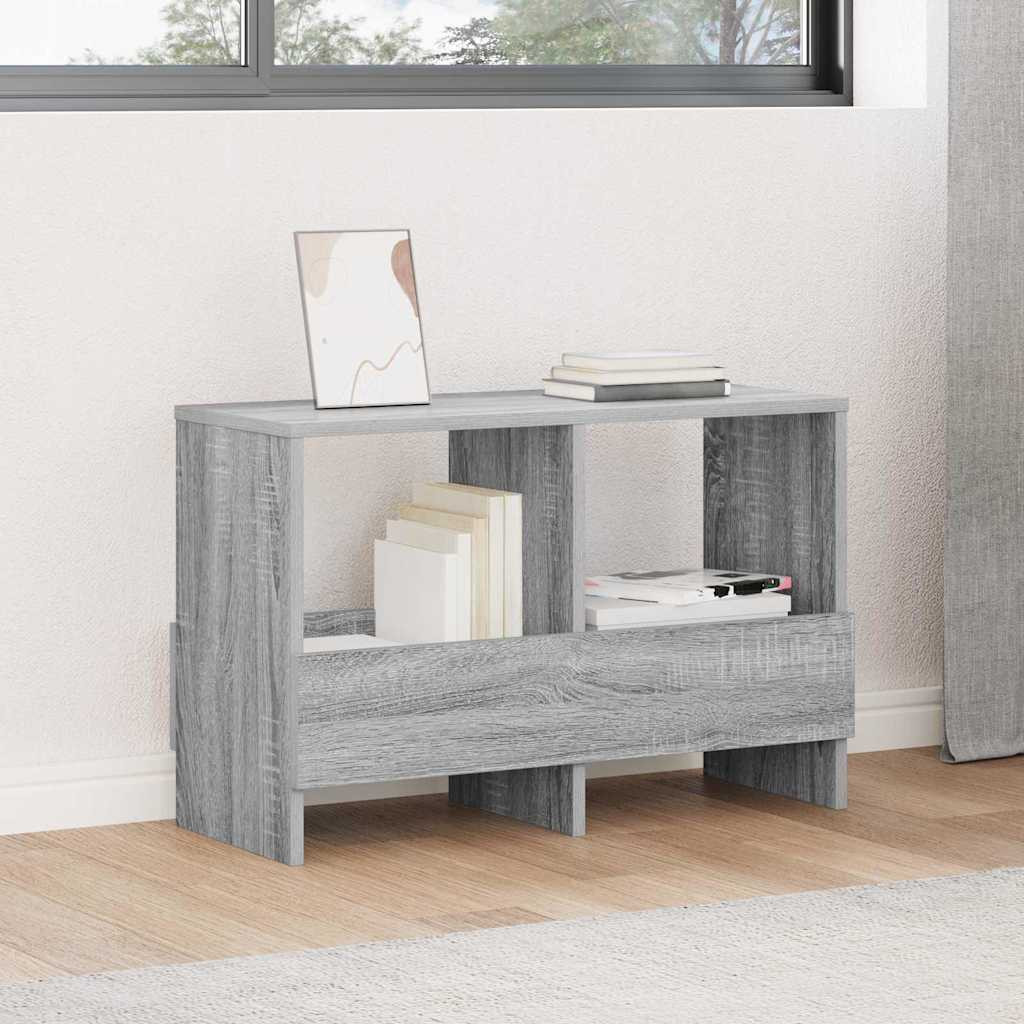 vidaXL Magazinregal Graues Sonoma 68,5 x 30 x 45 cm