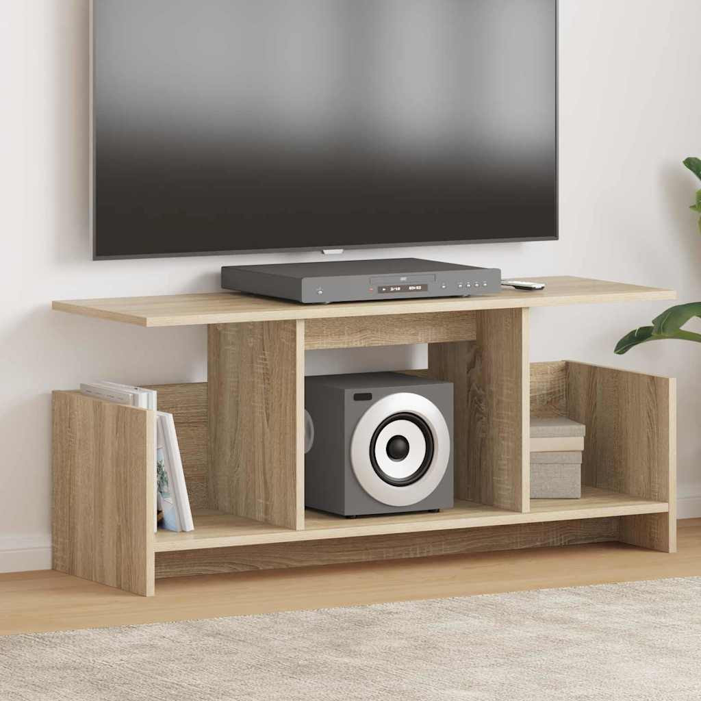 vidaXL TV-Ständer Sonoma-Eiche 102 x 35 x 45 cm Holzwerkstoff