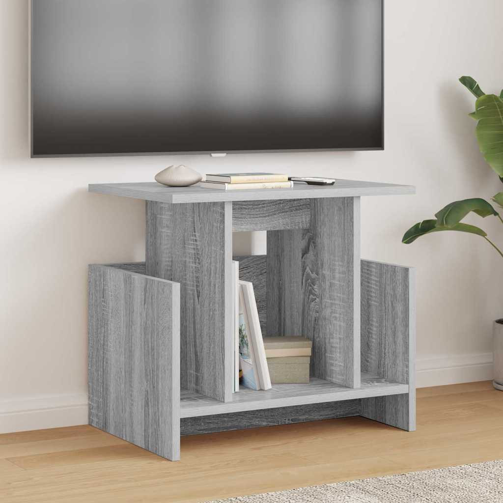 vidaXL TV-Ständer Graues Sonoma 50 x 35 x 45 cm Holzwerkstoff