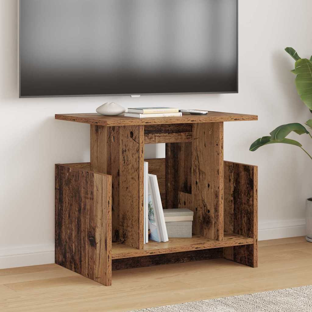 vidaXL TV-Ständer Altholz 50 x 35 x 45 cm Holzwerkstoff