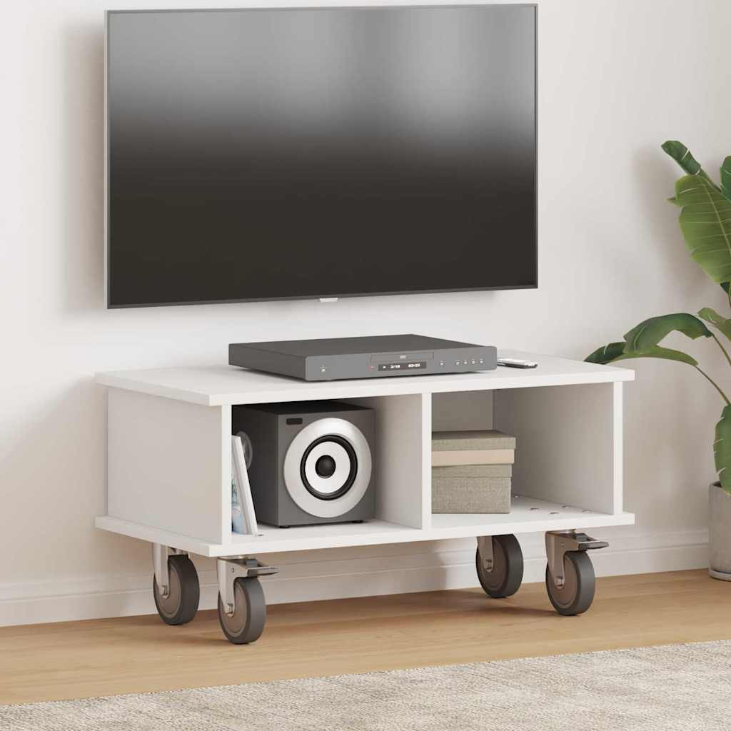 vidaXL TV-Ständer Weiß 68,5 x 35 x 35 cm Holzwerkstoff