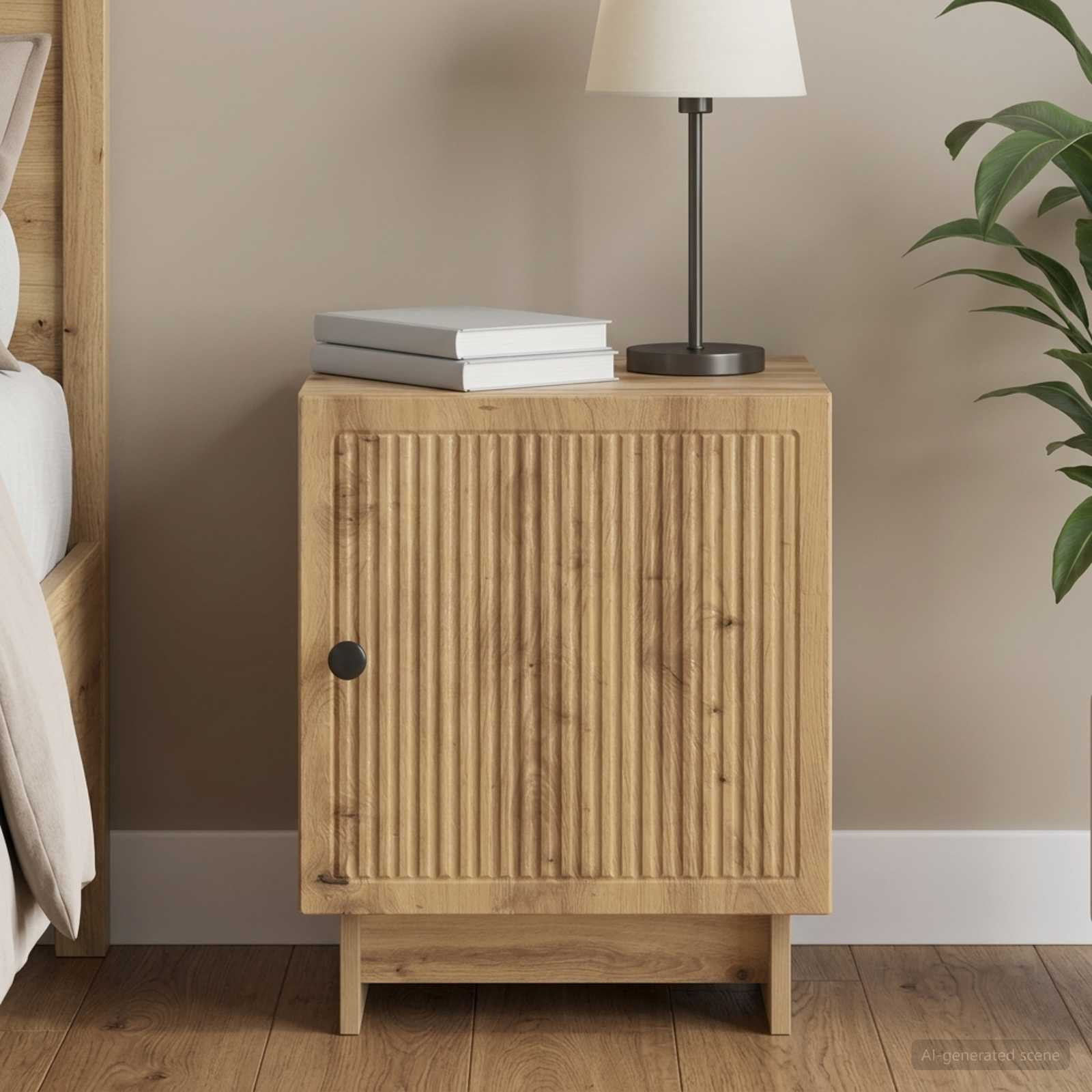 vidaXL Nachttisch Artisan-Eiche 43 x 34,5 x 50 cm Holzwerkstoff