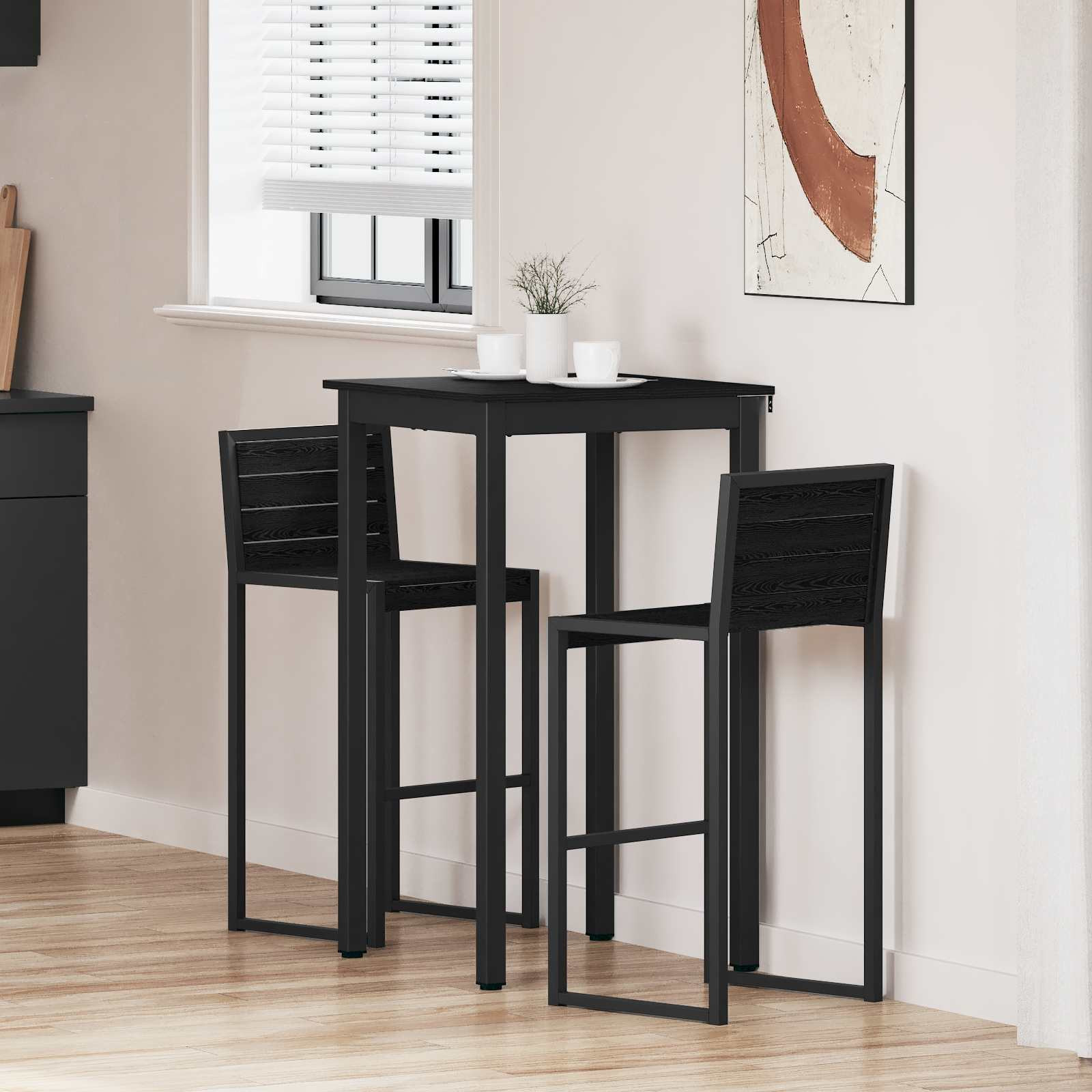 vidaXL Stehtisch Holzwerkstoff